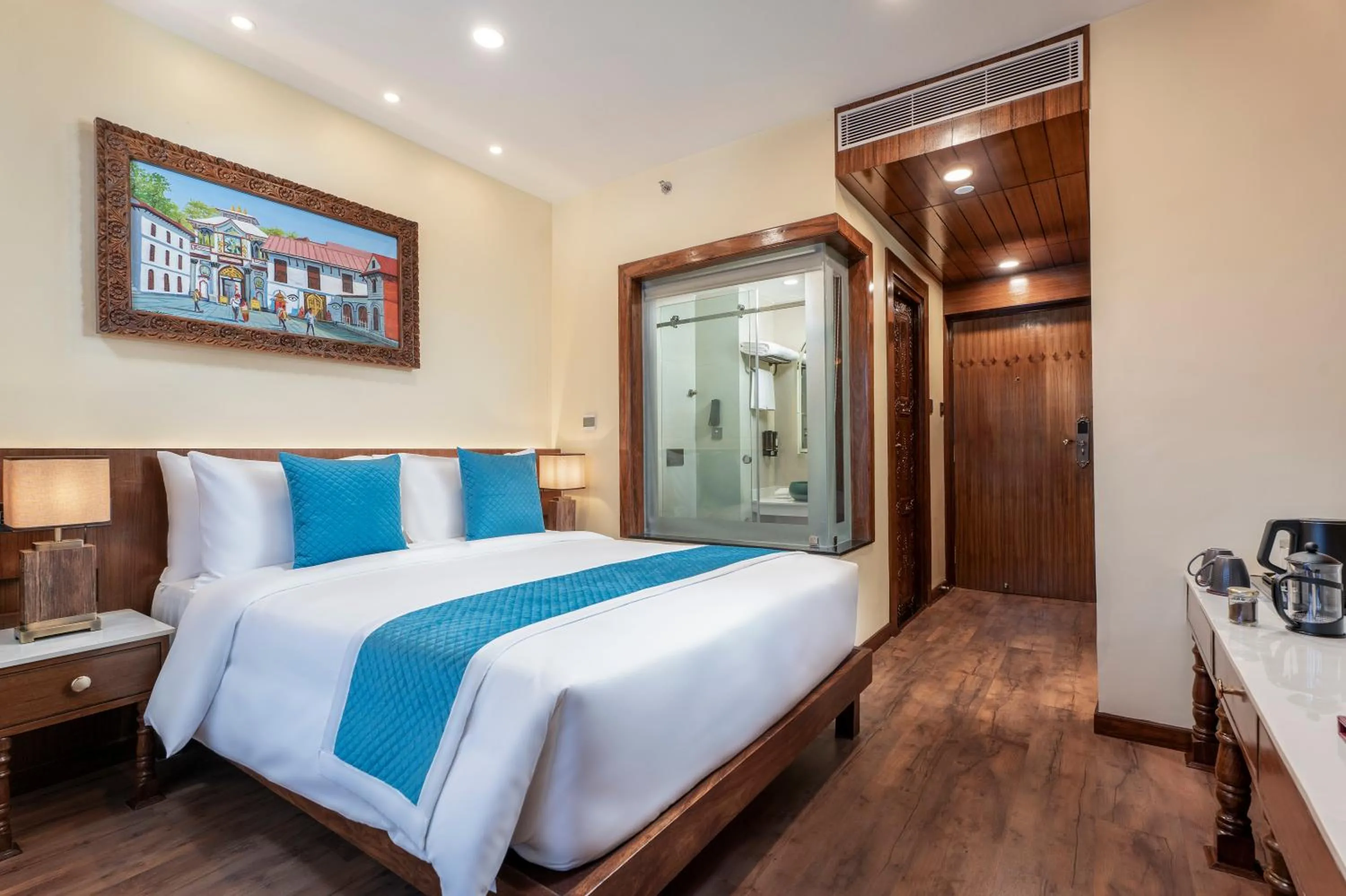 Bedroom, Bed in Aarya Hotel and Spa - Eternal Heritage