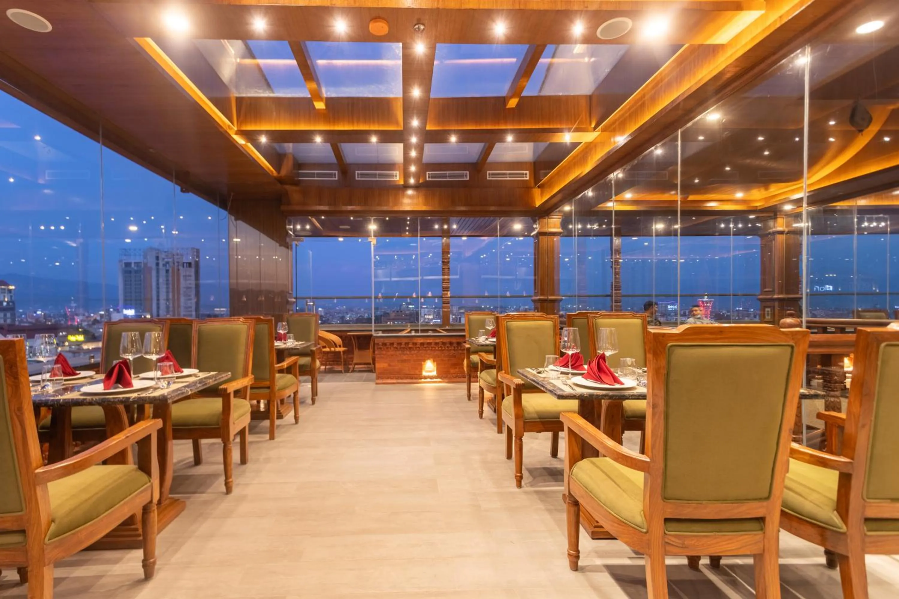 Restaurant/places to eat in Aarya Hotel and Spa - Eternal Heritage