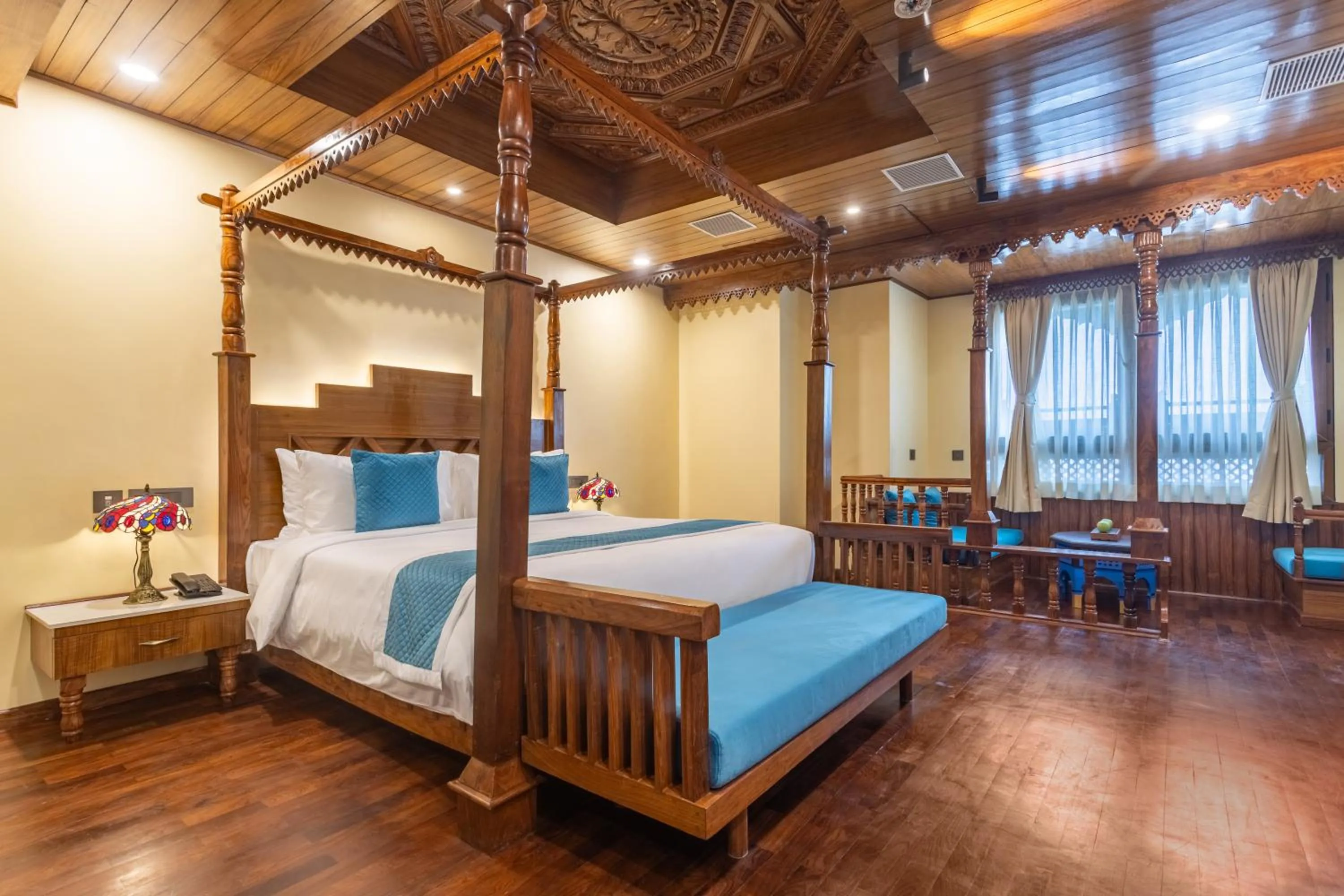 Bed in Aarya Hotel and Spa - Eternal Heritage