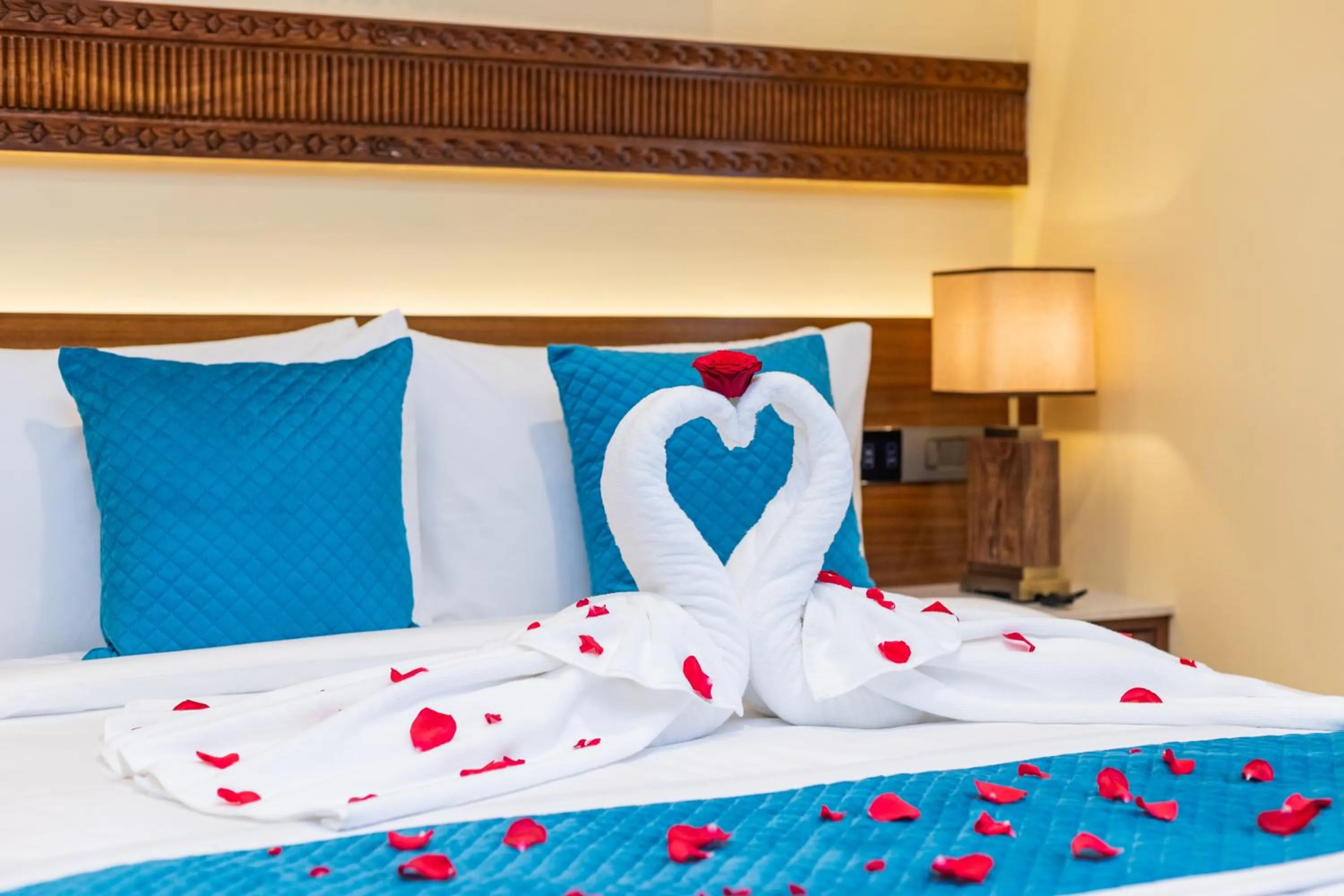 Bed in Aarya Hotel and Spa - Eternal Heritage