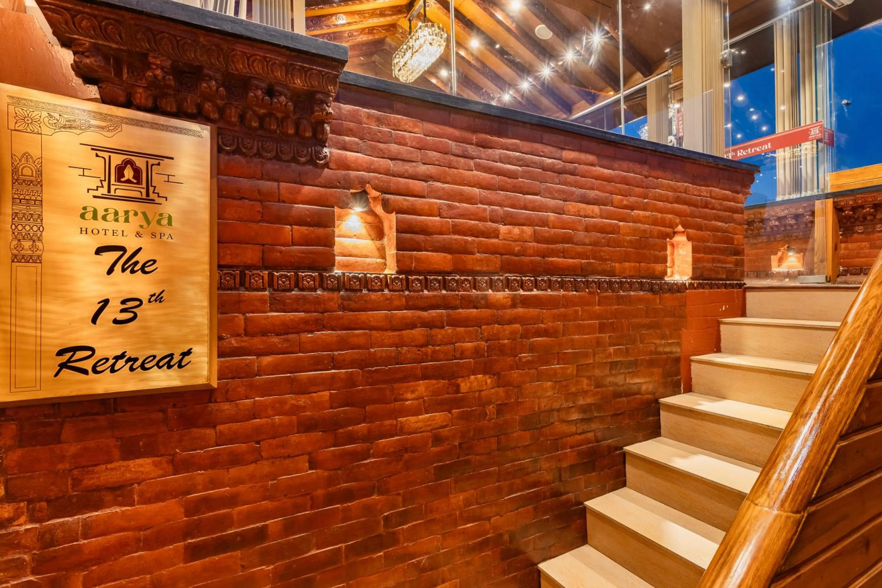 Restaurant/places to eat in Aarya Hotel and Spa - Eternal Heritage