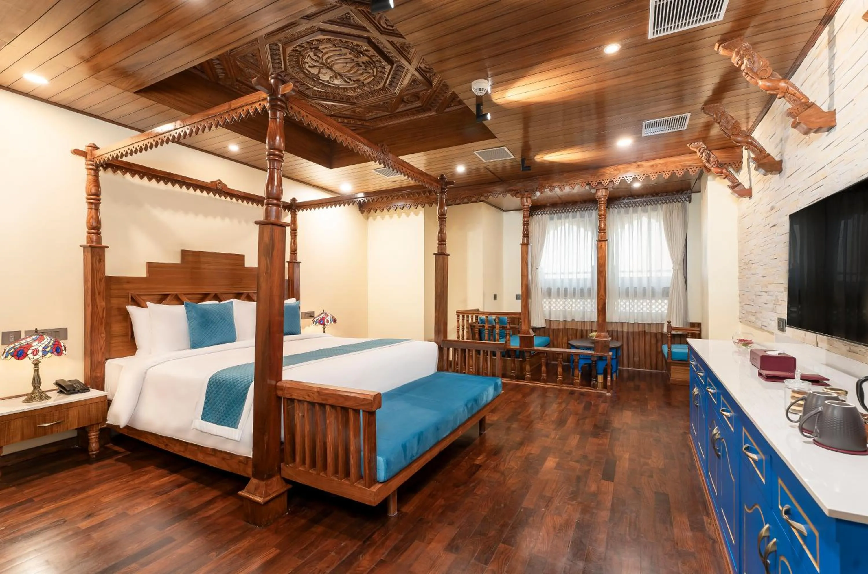 Bedroom, Bed in Aarya Hotel and Spa - Eternal Heritage