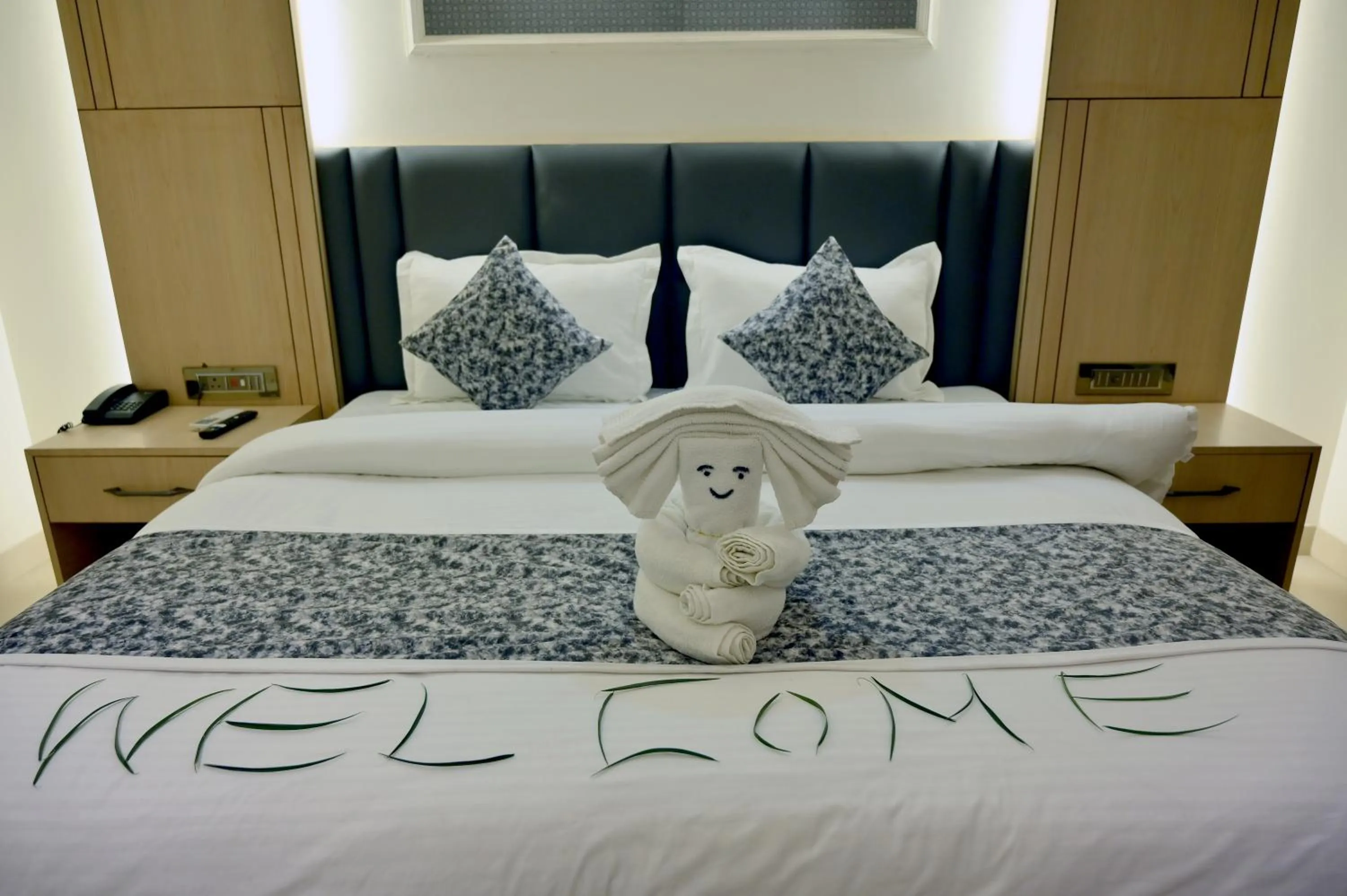 Bed in Hotel Casa Royale