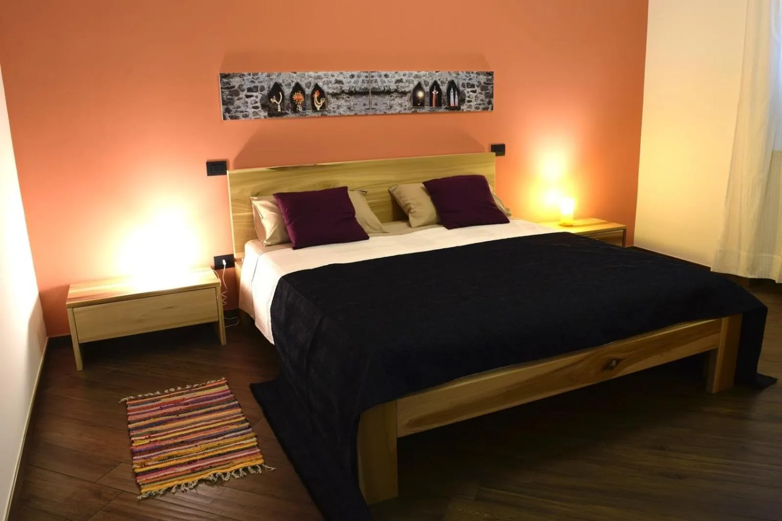 Bedroom, Bed in Culummi Bed & Breakfast