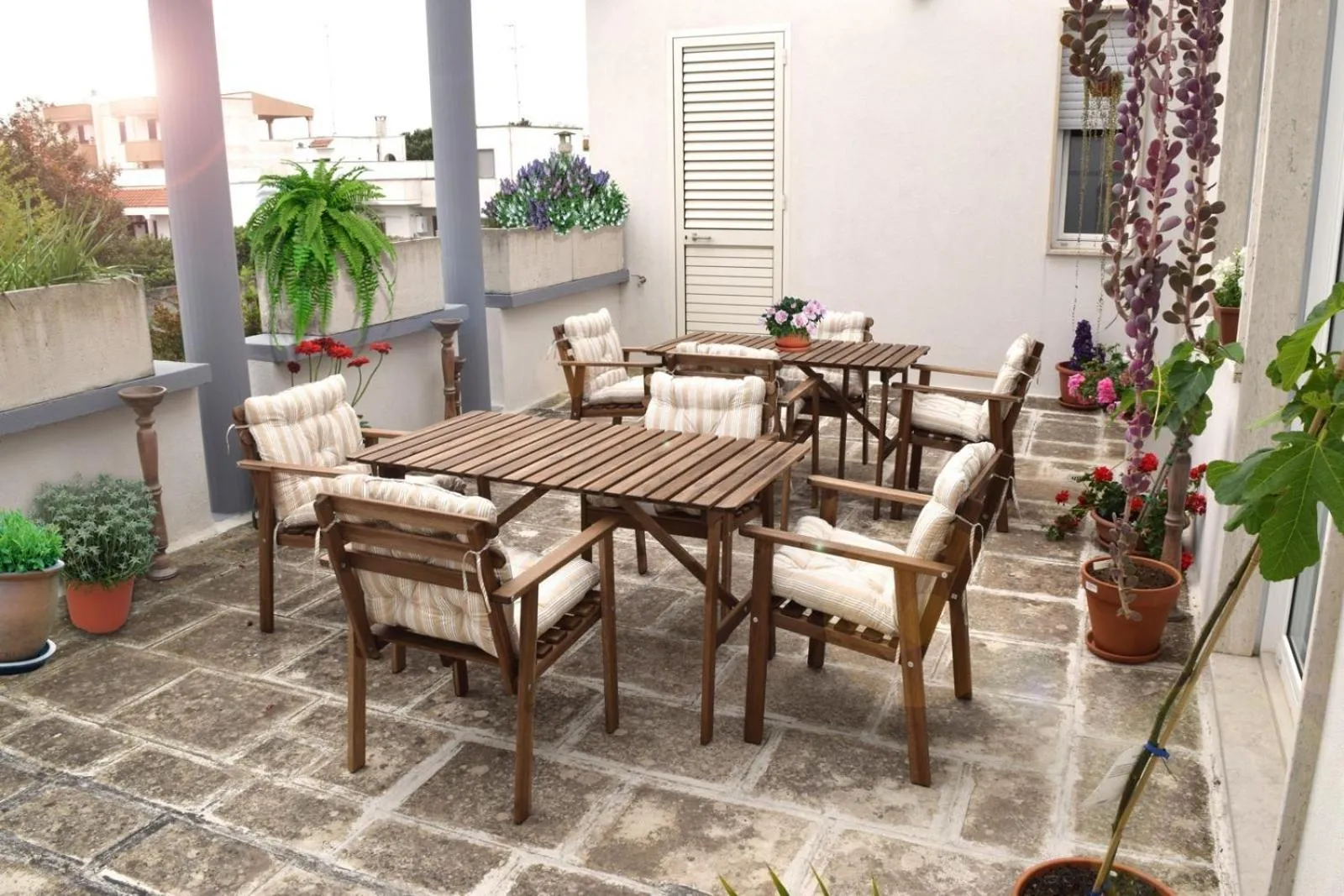 Balcony/Terrace in Culummi Bed & Breakfast
