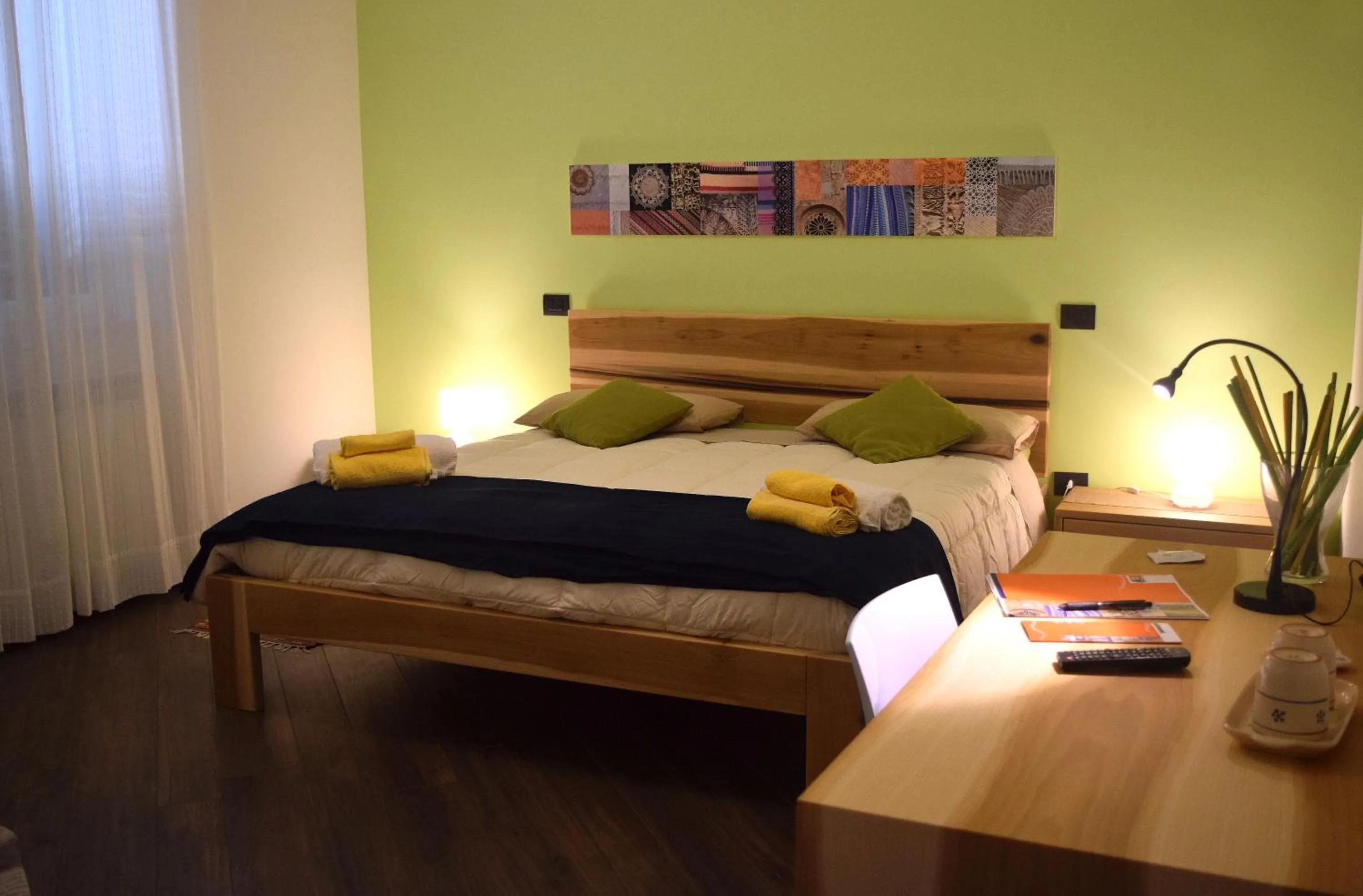 Bed in Culummi Bed & Breakfast