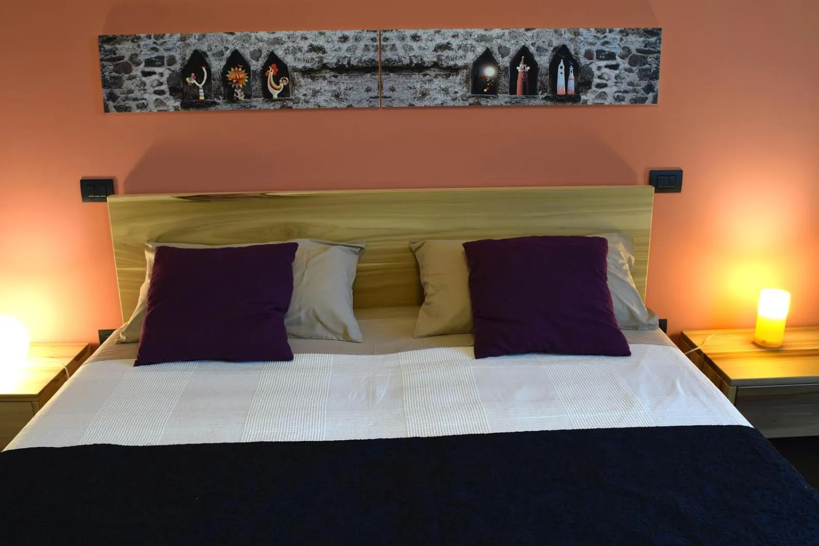 Bedroom, Bed in Culummi Bed & Breakfast