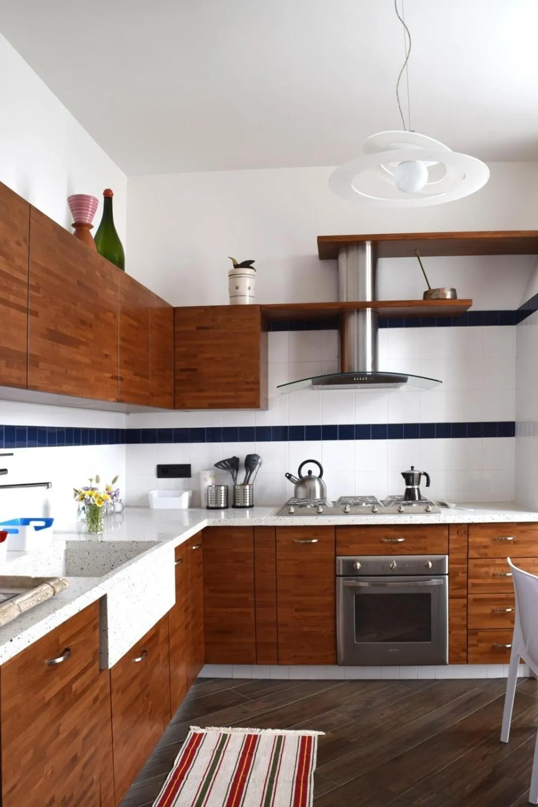 Communal kitchen in Culummi Bed & Breakfast