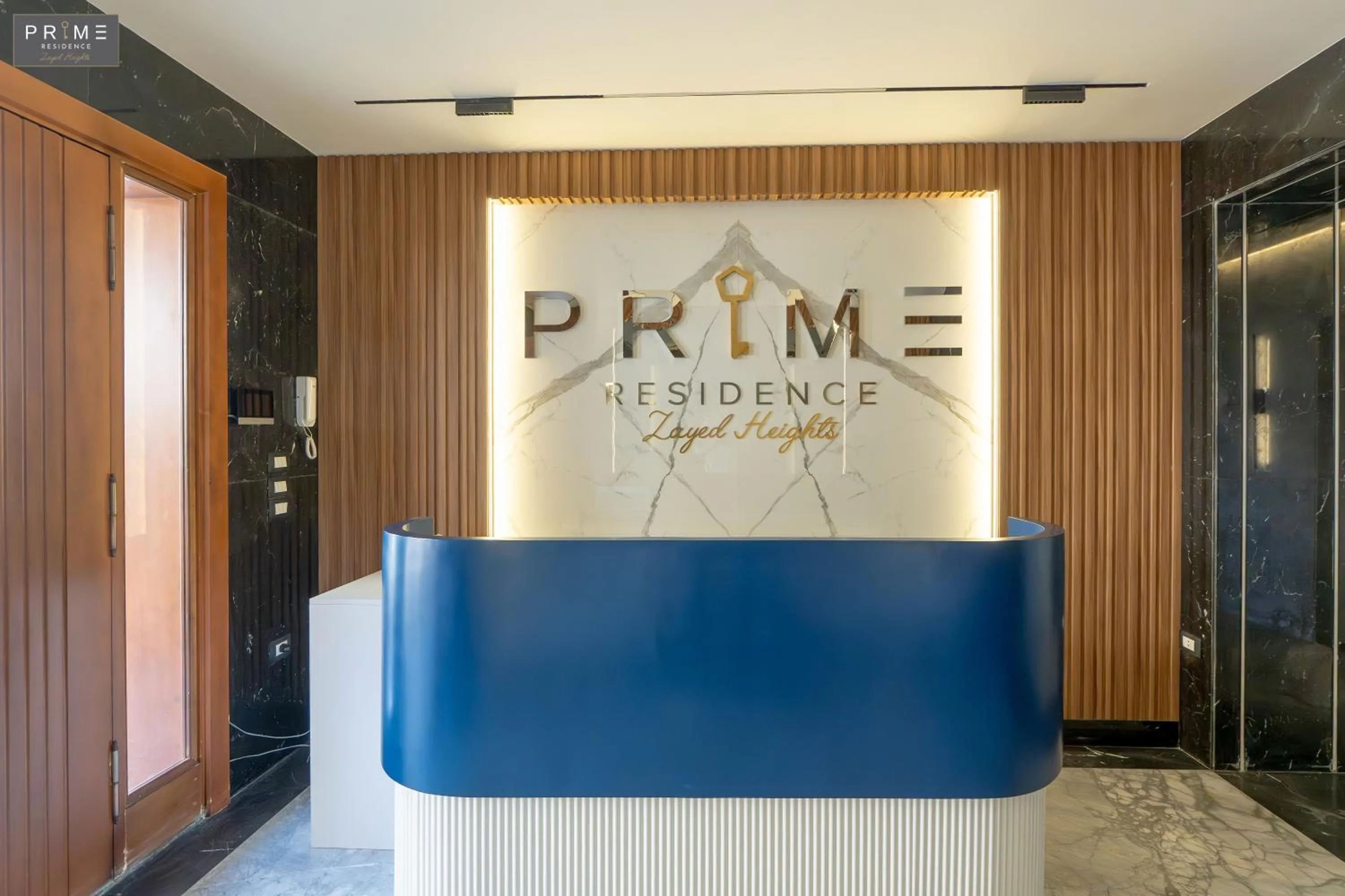 Property logo or sign in Prime Residence Zayed Heights