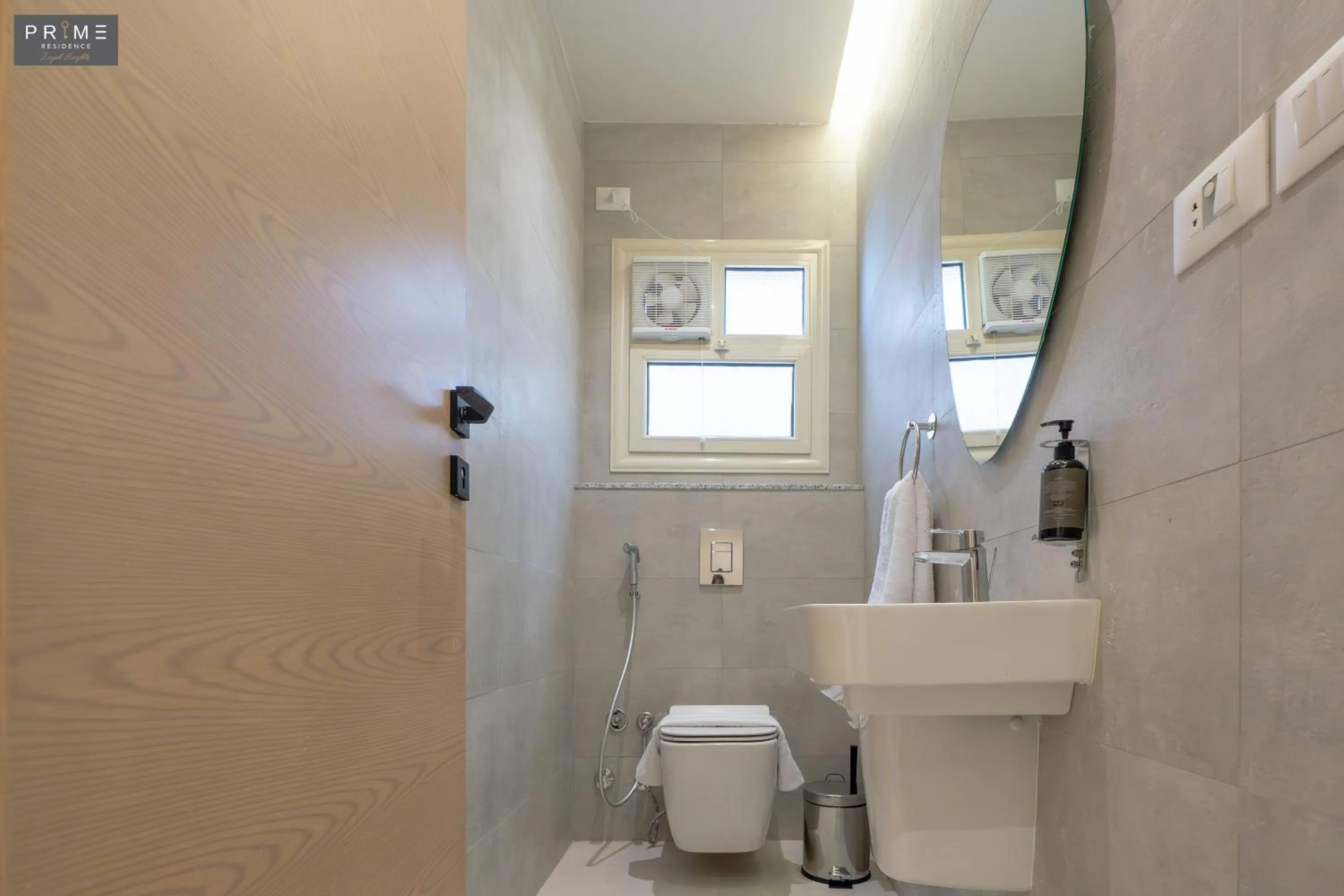 Toilet in Prime Residence Zayed Heights