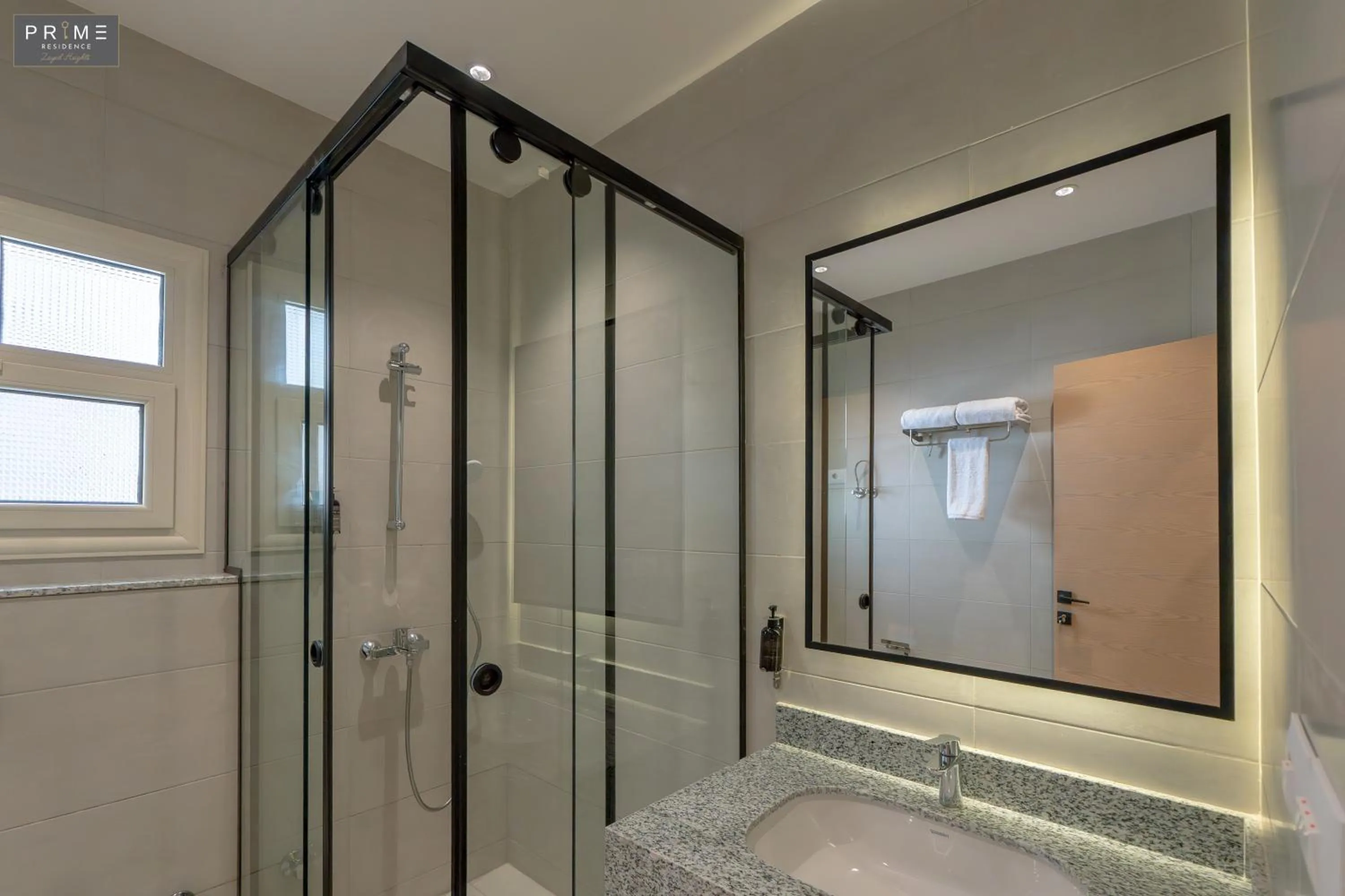Shower in Prime Residence Zayed Heights