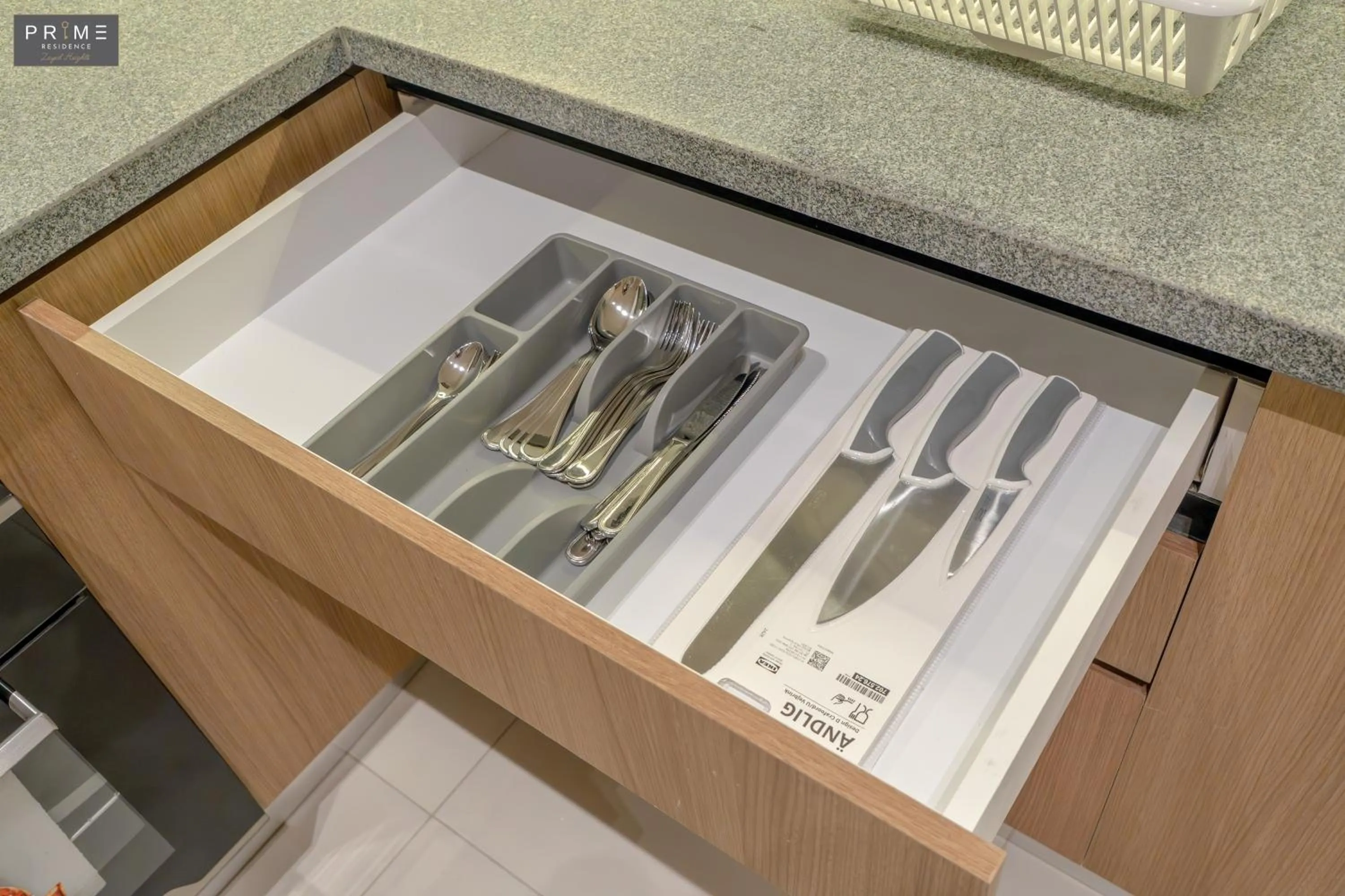 Kitchen or kitchenette in Prime Residence Zayed Heights