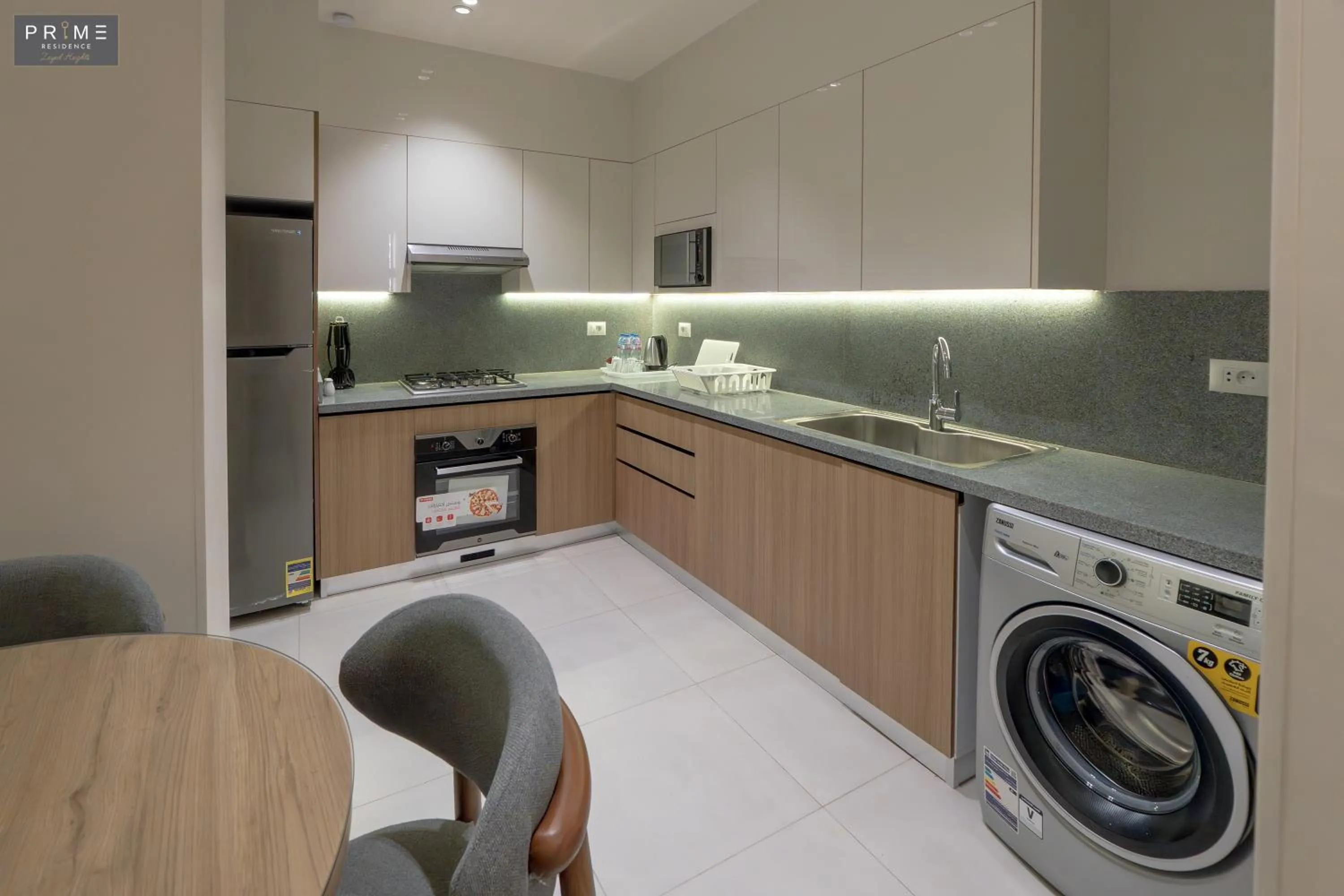Kitchen or kitchenette in Prime Residence Zayed Heights