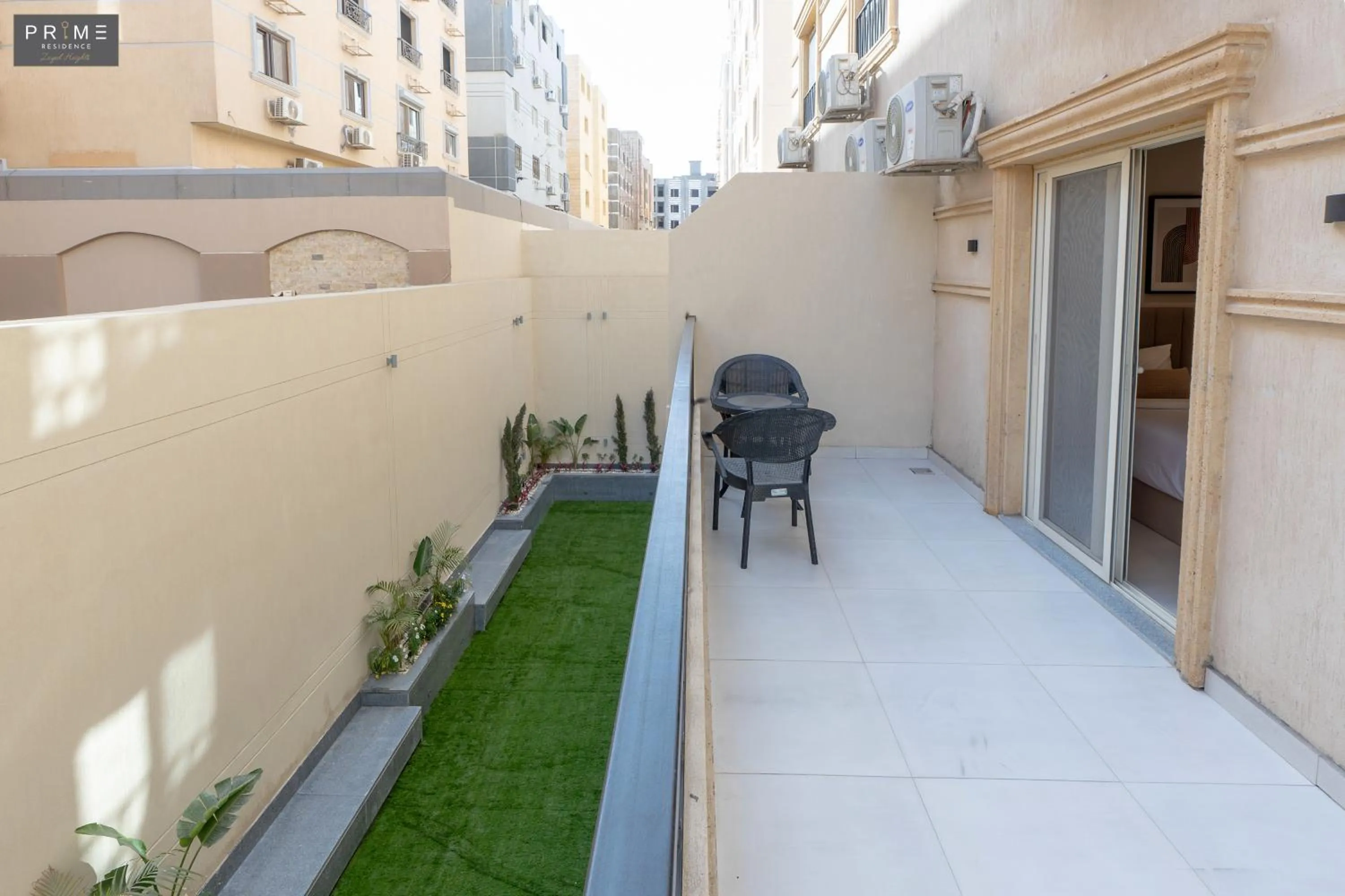 Balcony/Terrace in Prime Residence Zayed Heights