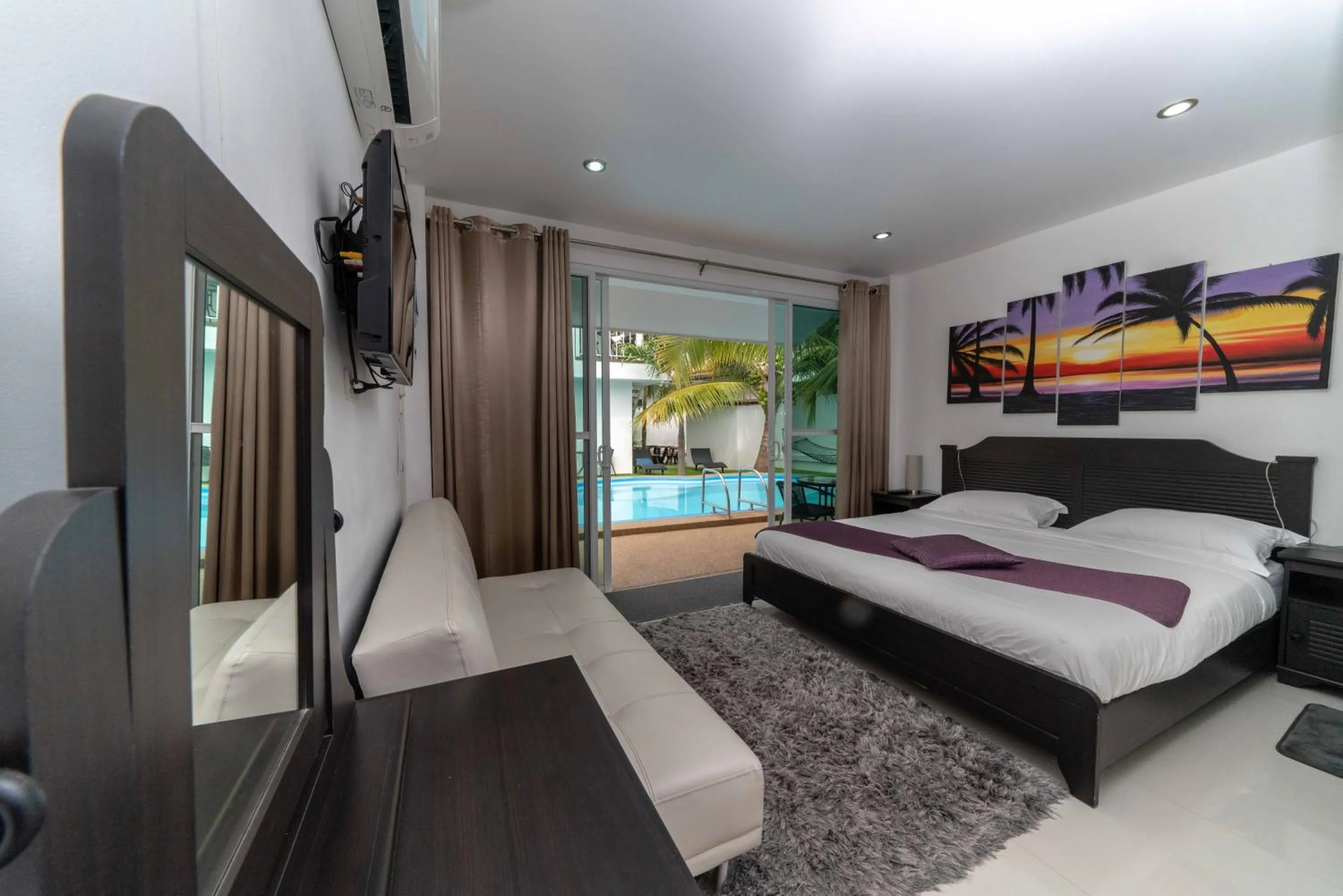 Bed in Coconut Palms