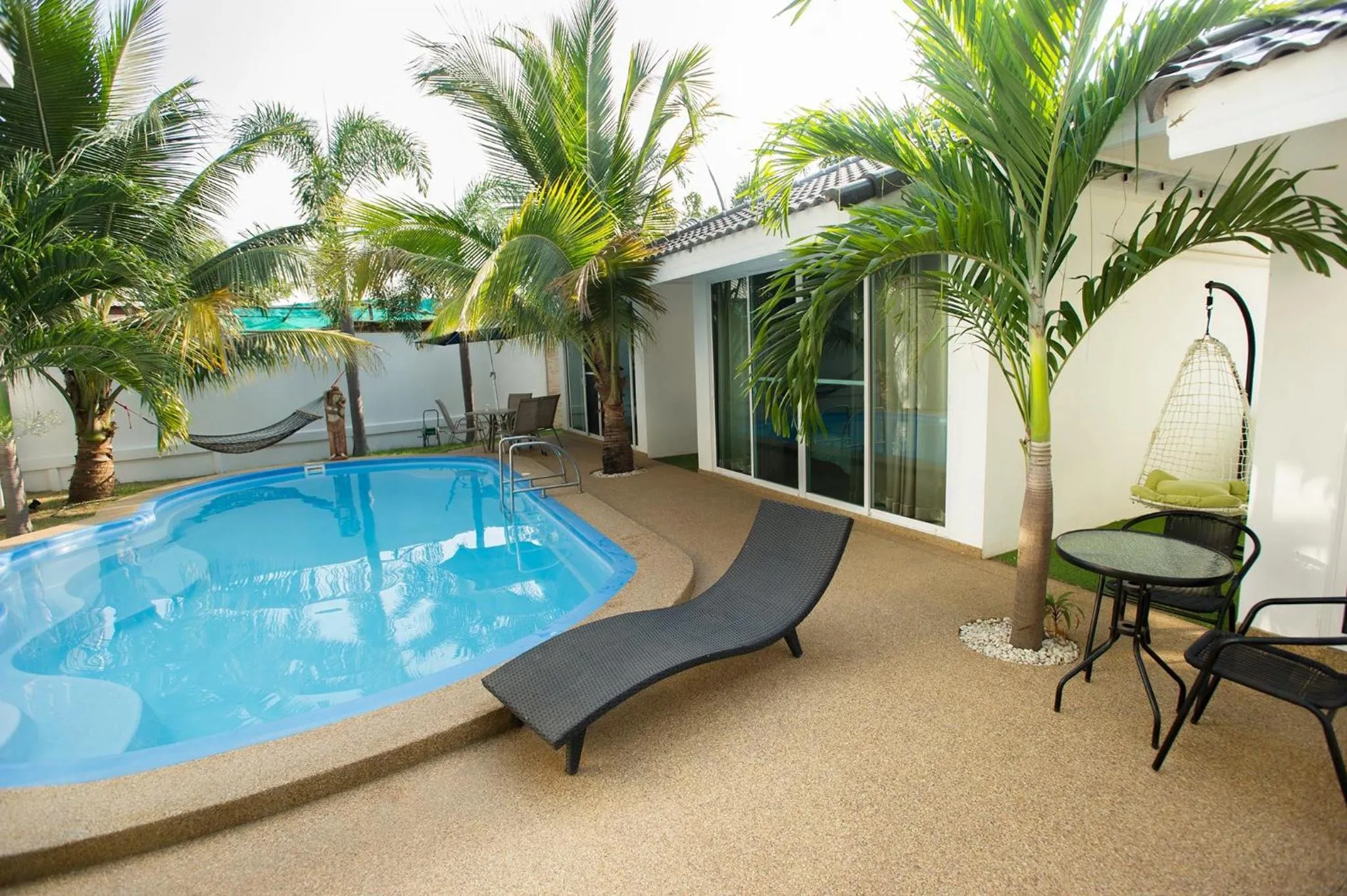 Garden in Coconut Palms