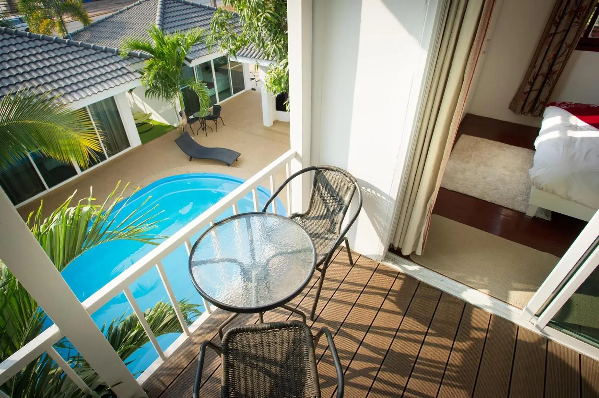 Pool view in Coconut Palms Pool view in Coconut Palms