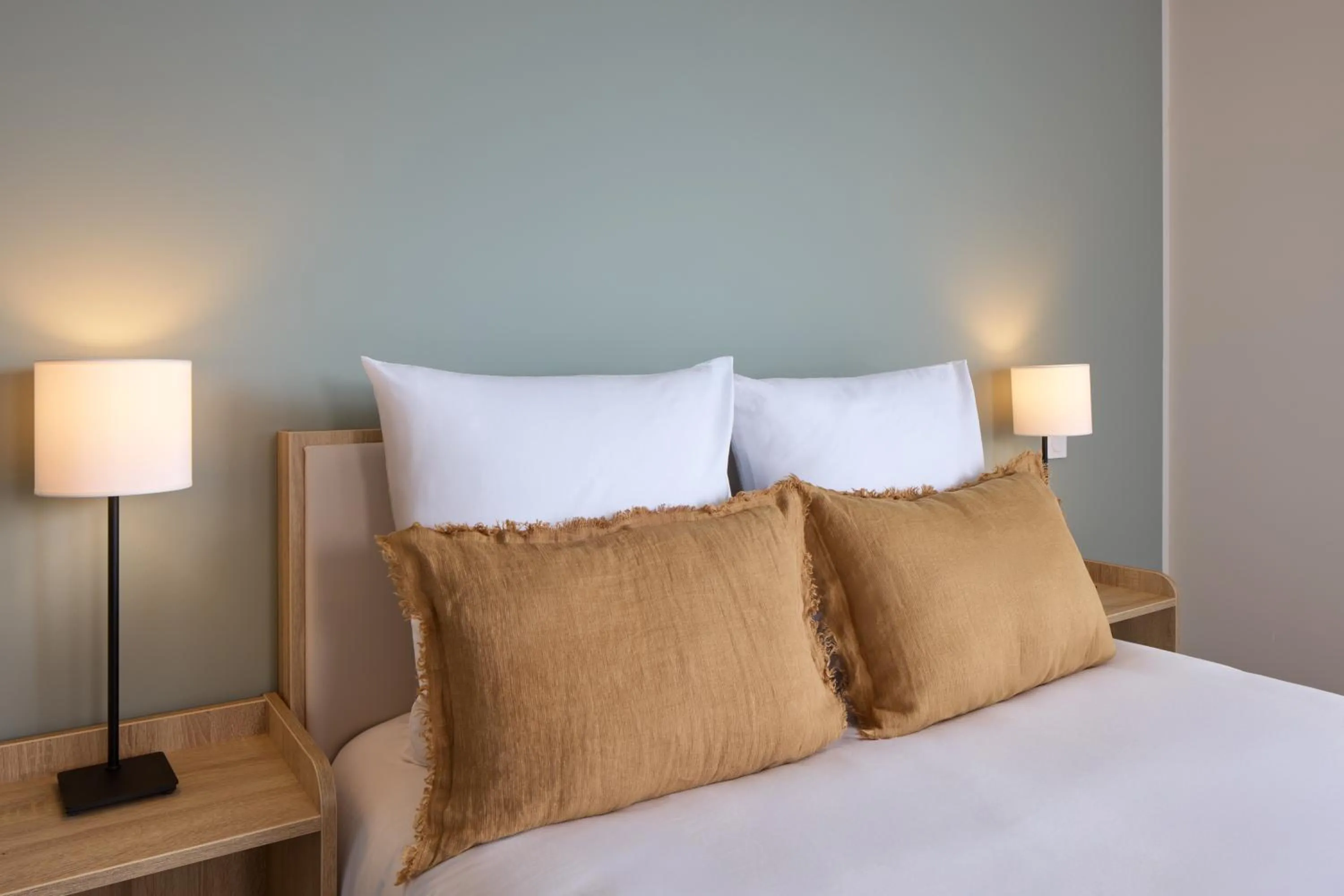 Bed in Zenitude Quality Aparthotel Plerin