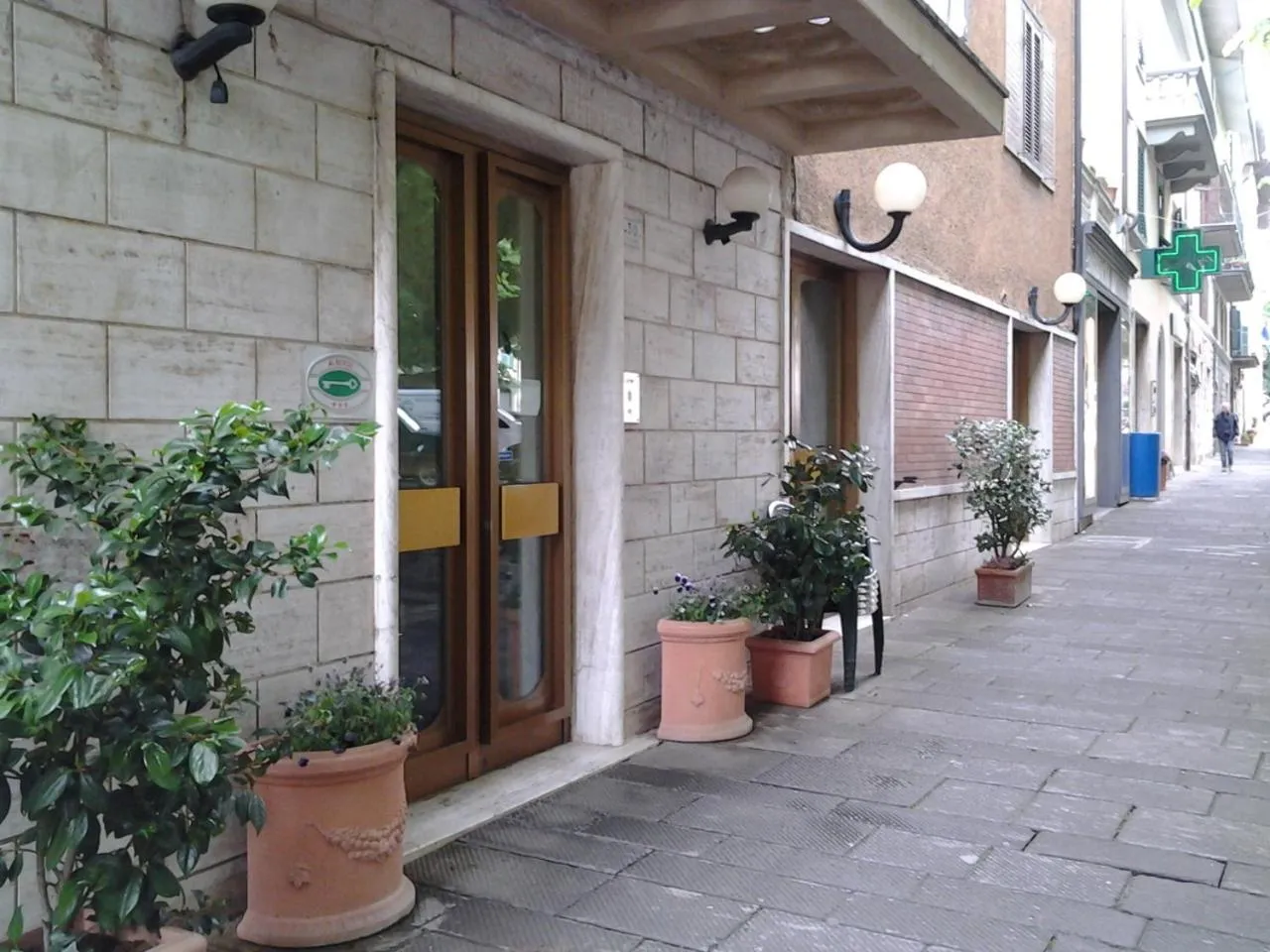 Shower in Hotel Italia Abbadia