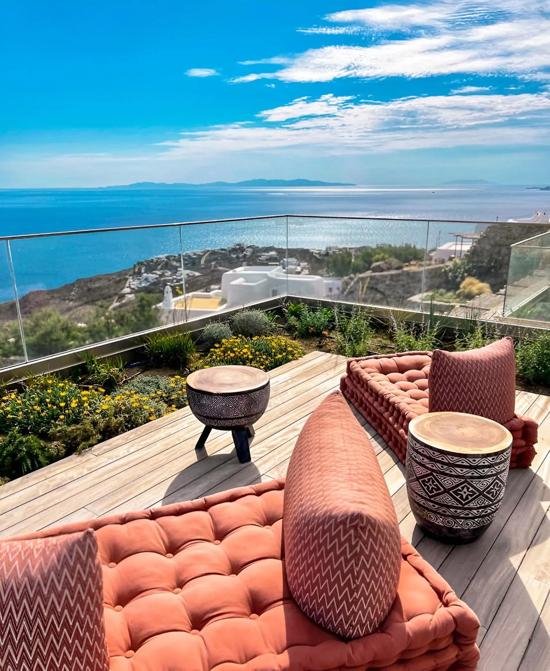 Sea view in Hotiday Mykonos Fanari