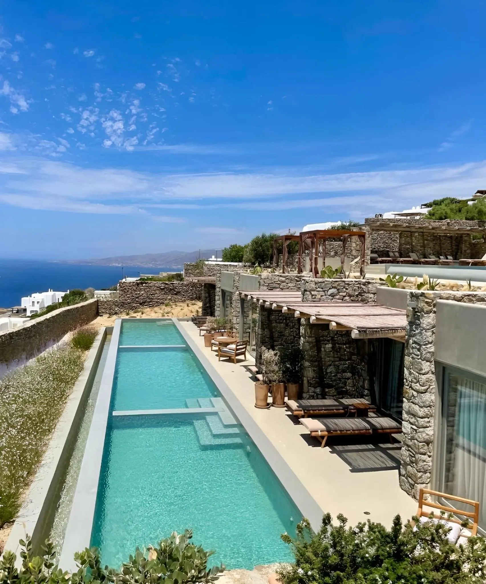 Bird's eye view in Hotiday Mykonos Fanari