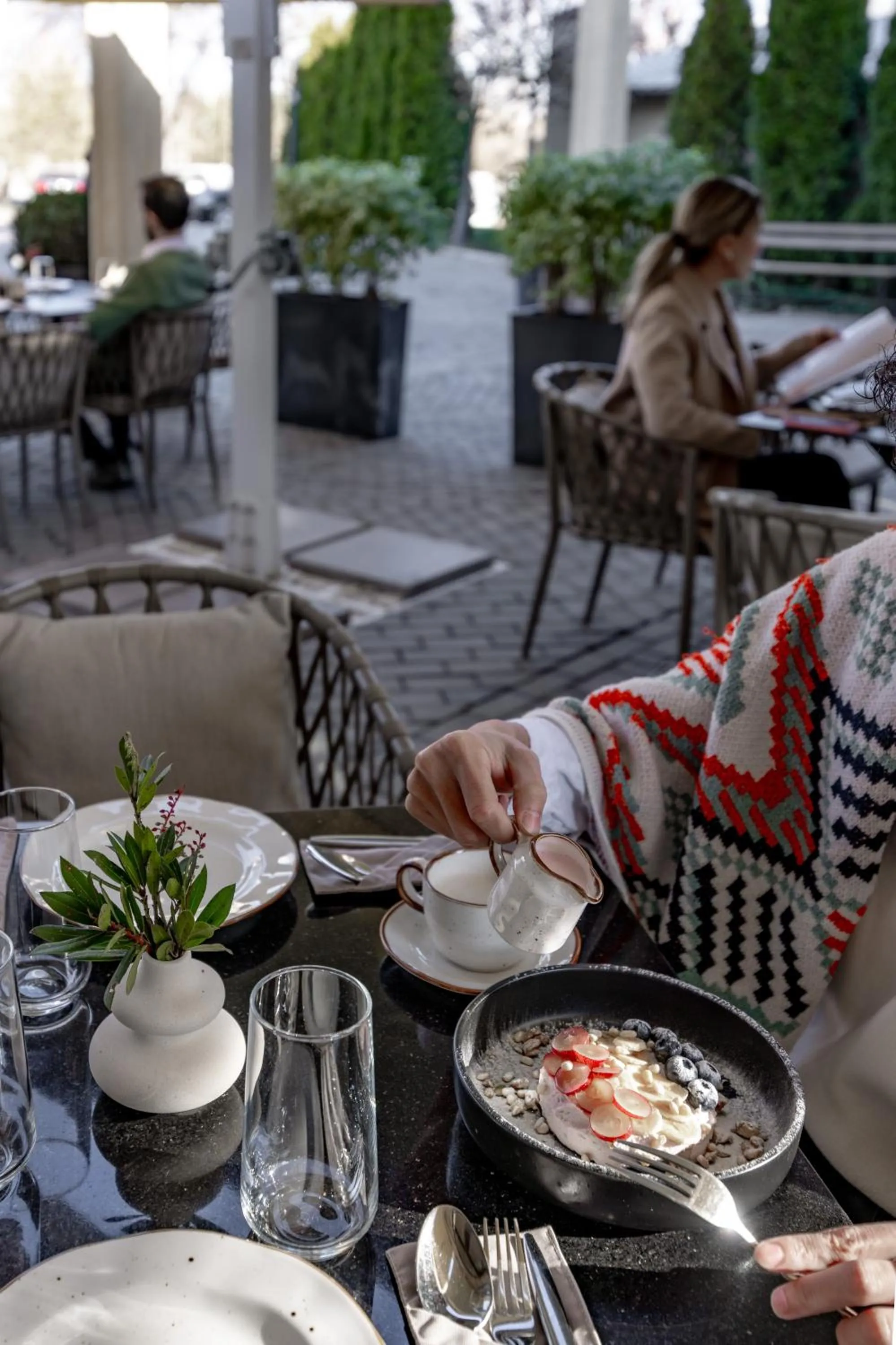 Restaurant/places to eat in Mountain View Boutique Hotel