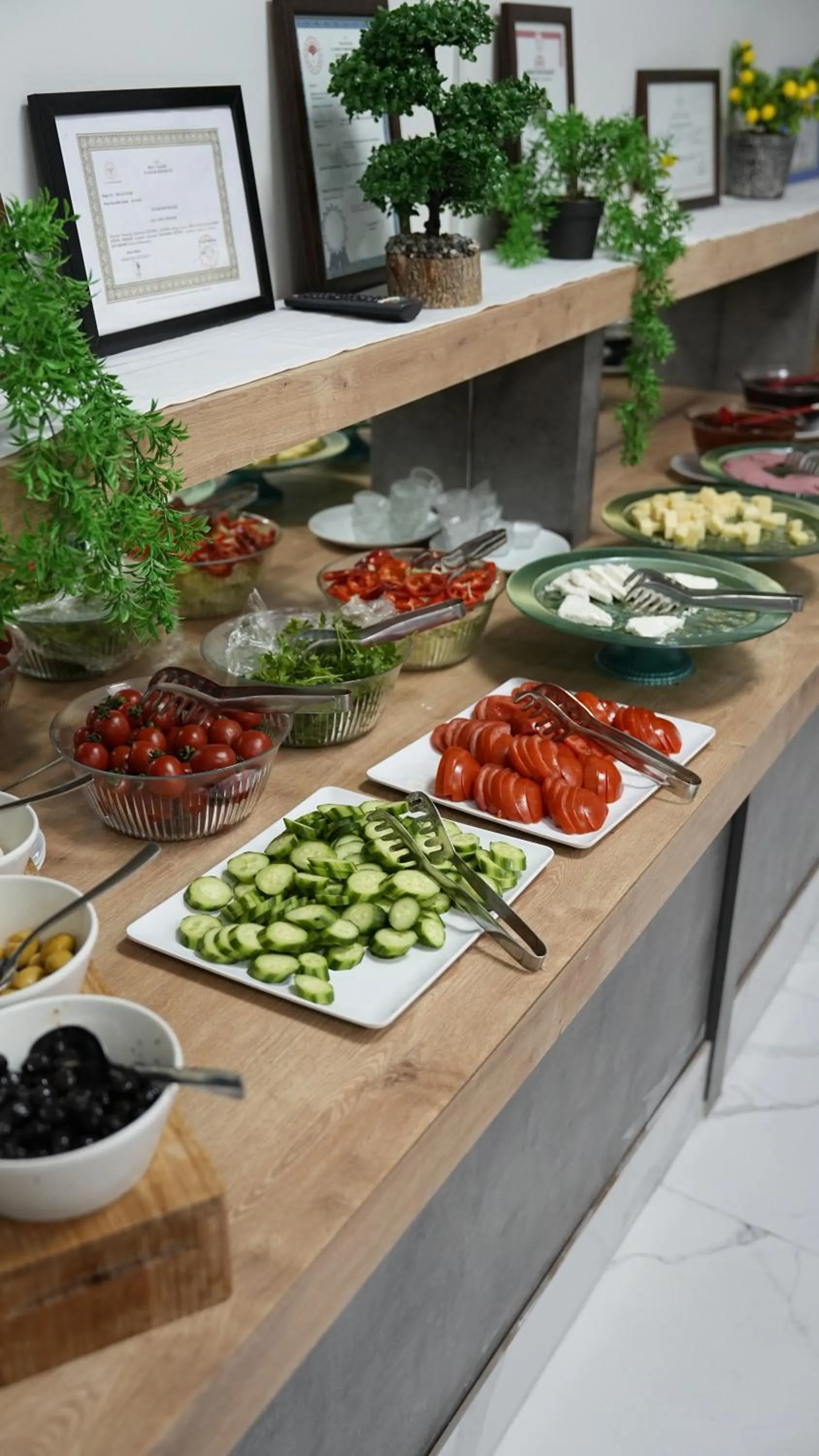 Buffet breakfast in Akyol Palace