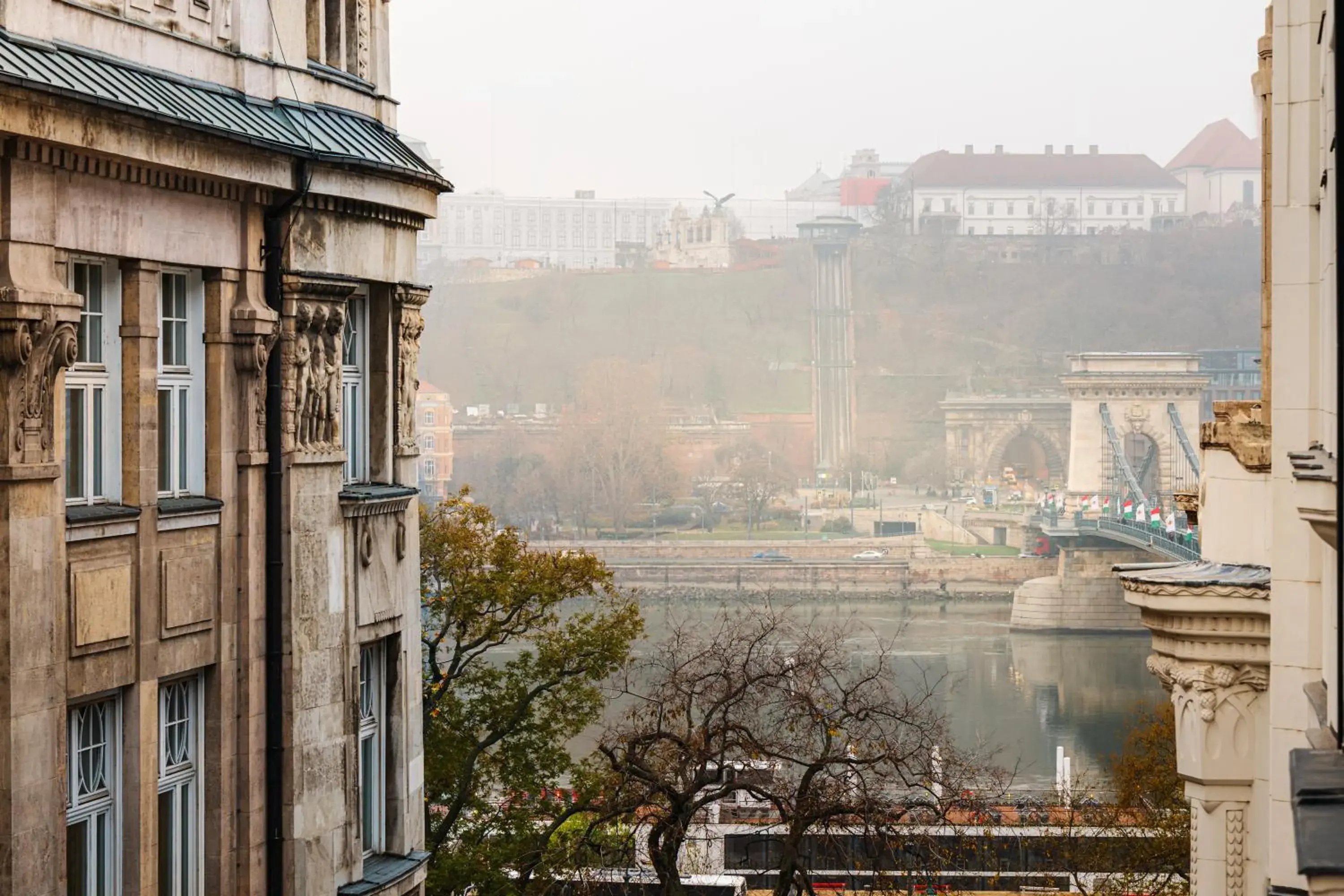 View (from property/room) in Mamaison Hotel Chain Bridge Budapest View (from property/room) in Mamaison Hotel Chain Bridge Budapest
