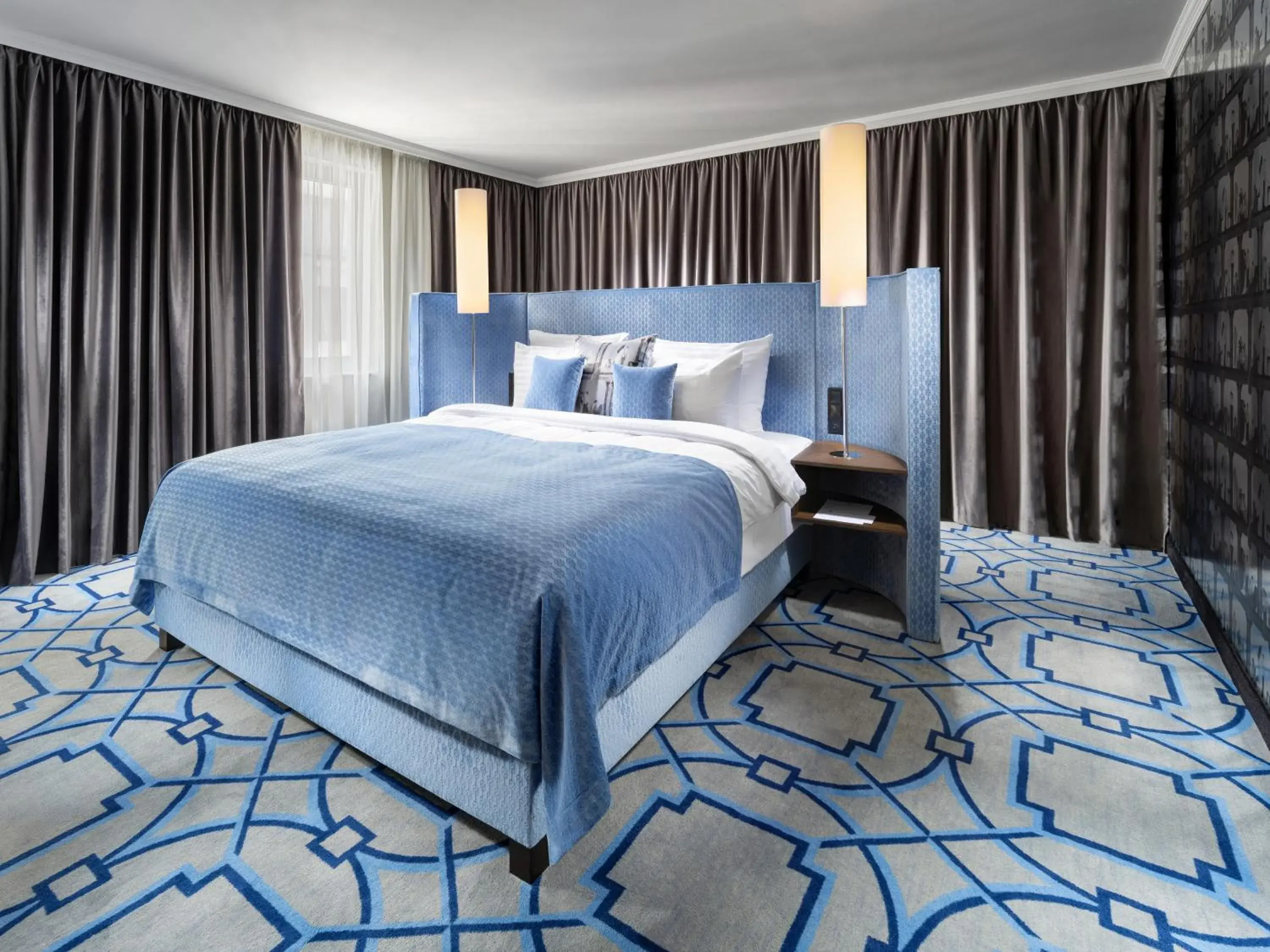 Bedroom, Bed in Mamaison Hotel Chain Bridge Budapest Bedroom, Bed in Mamaison Hotel Chain Bridge Budapest