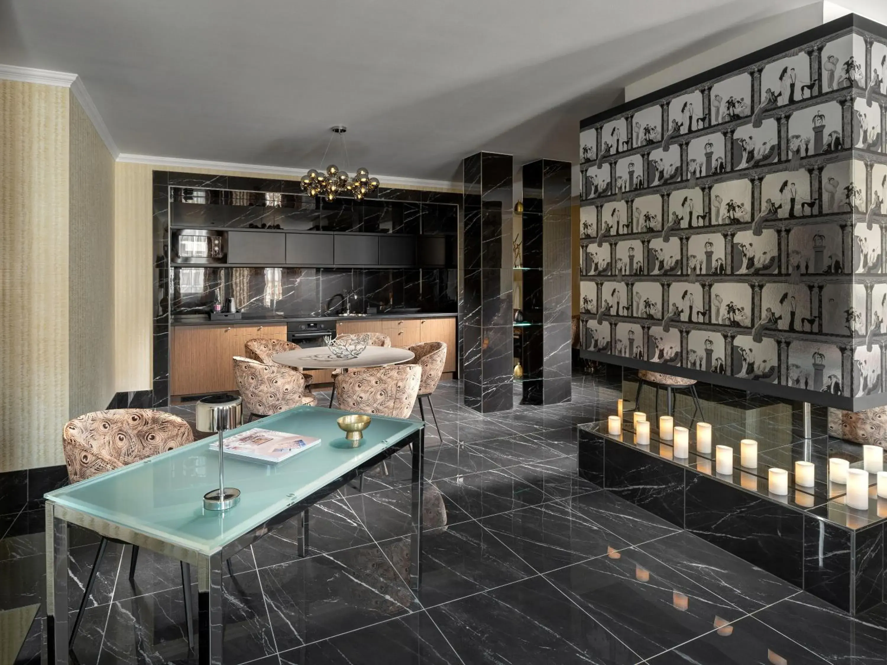 Living room in Mamaison Hotel Chain Bridge Budapest Living room in Mamaison Hotel Chain Bridge Budapest