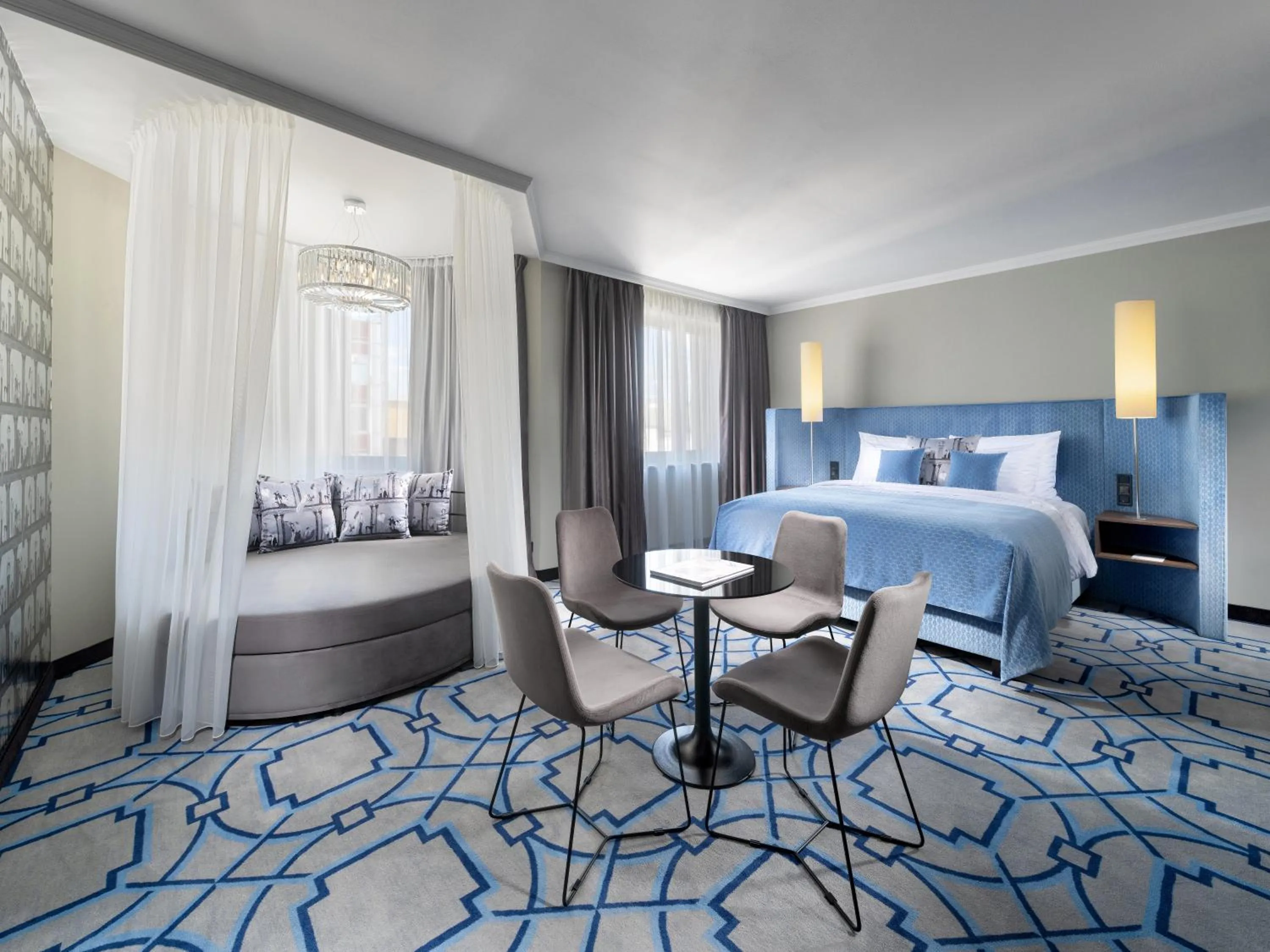 Bedroom, Bed in Mamaison Hotel Chain Bridge Budapest