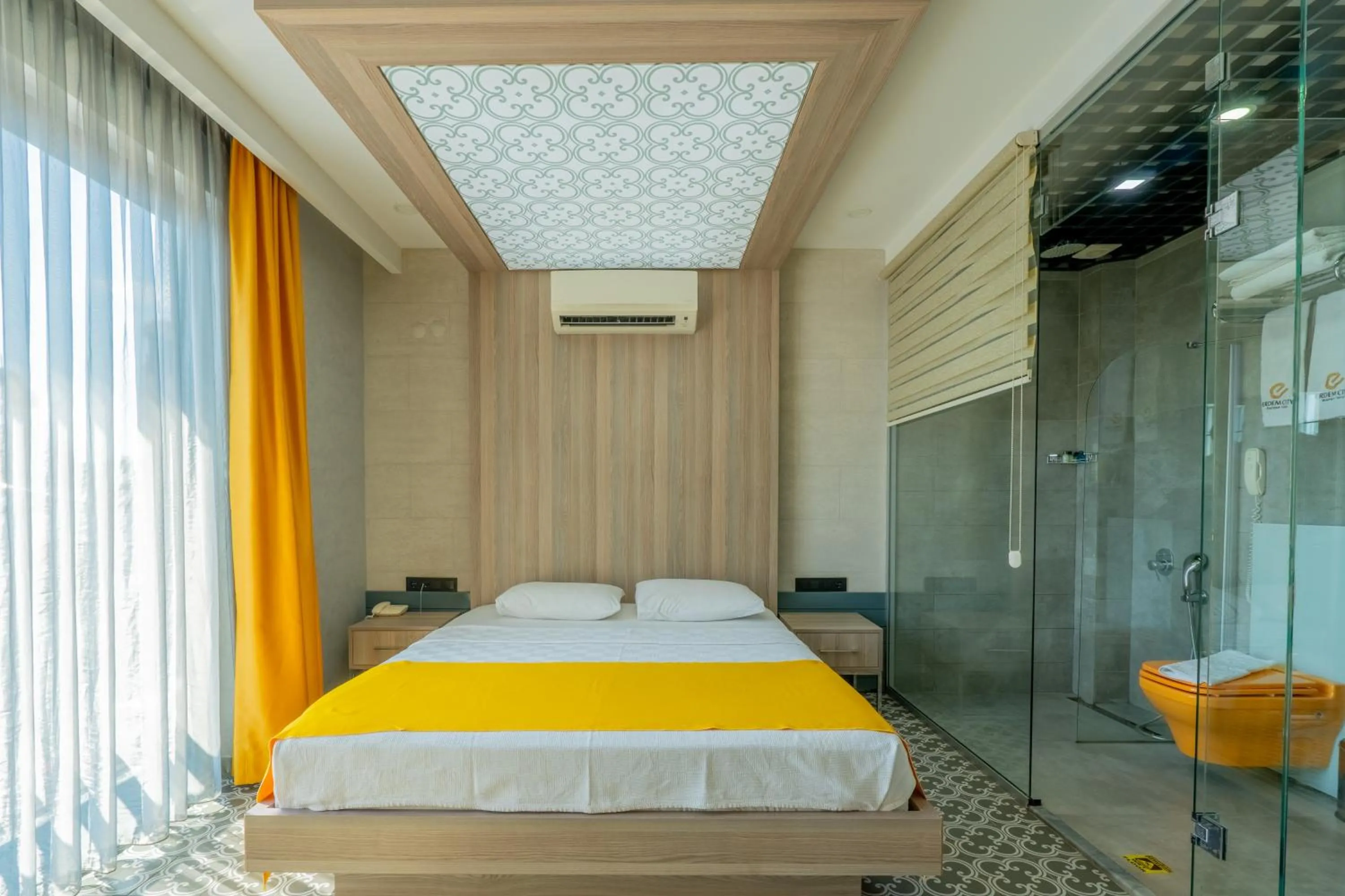 Bed in Erdem City Hotel