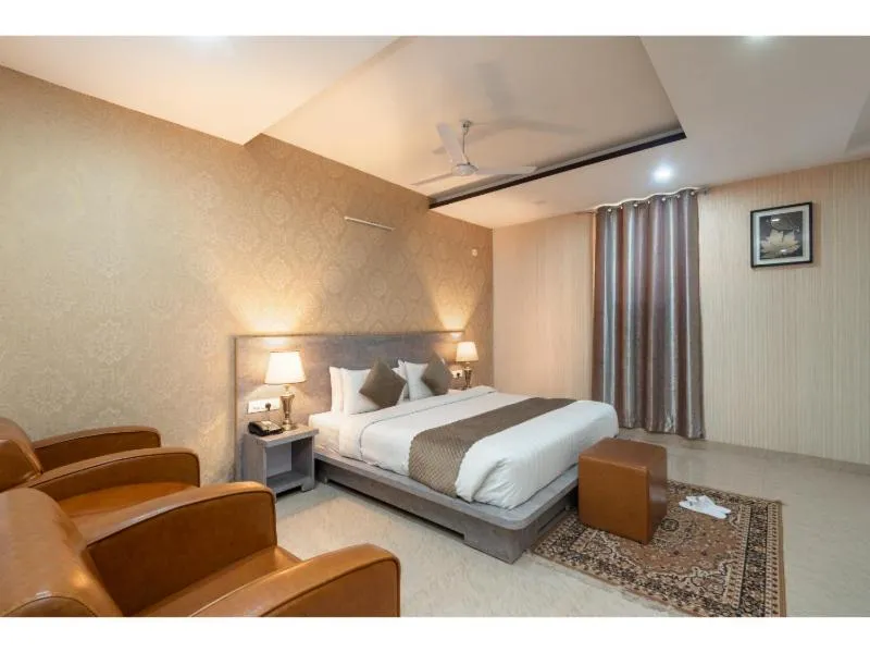 Bedroom, Bed in Hotel Shiva Sanctuary by DLS Hotels, McLeod Ganj