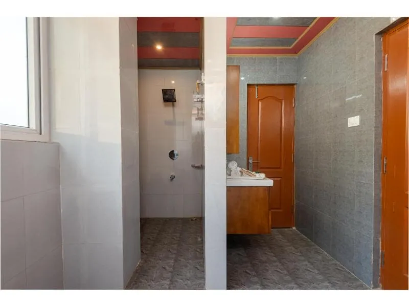 Bathroom in Hotel Shiva Sanctuary by DLS Hotels, McLeod Ganj