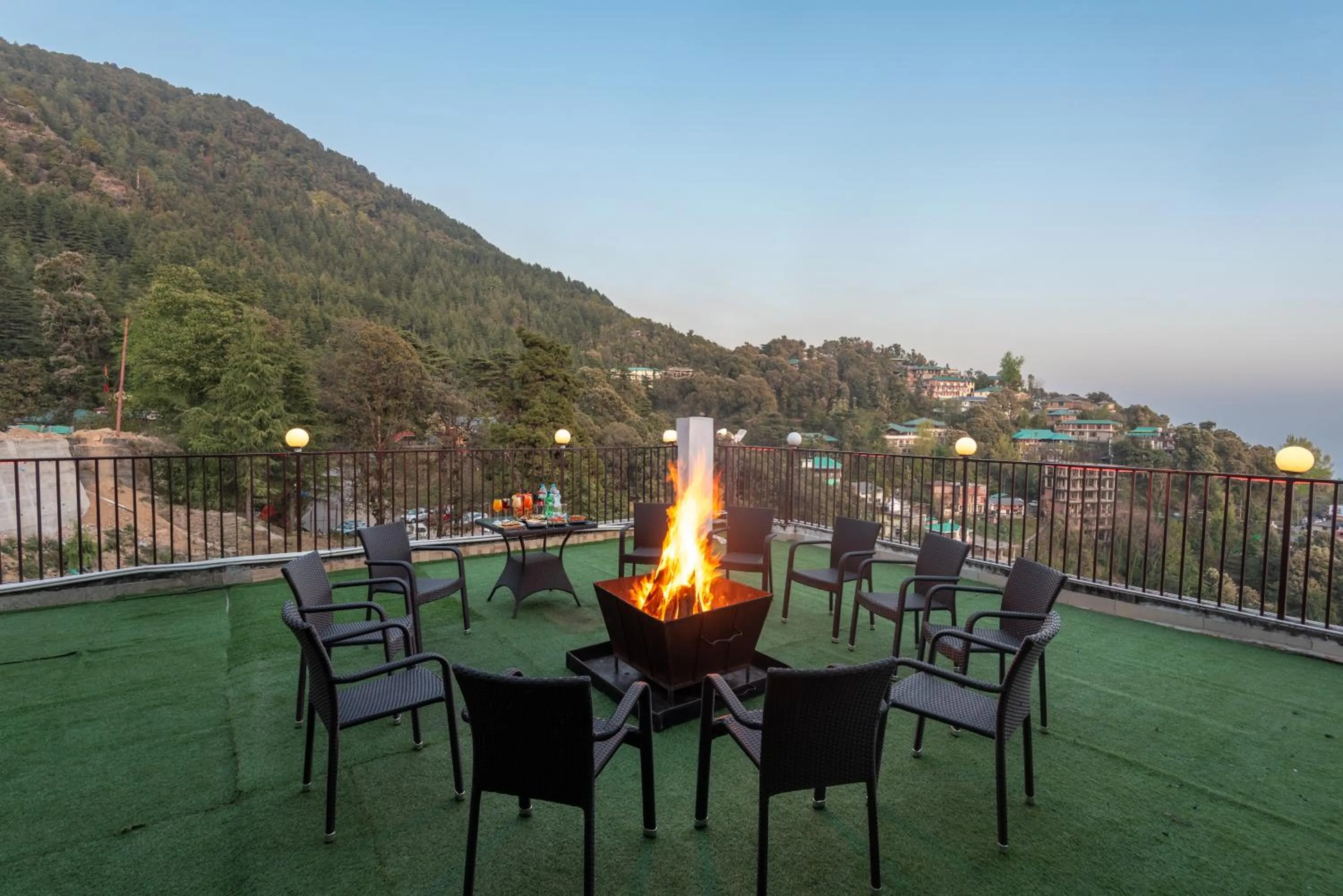 Mountain view in Hotel Shiva Sanctuary by DLS Hotels, McLeod Ganj