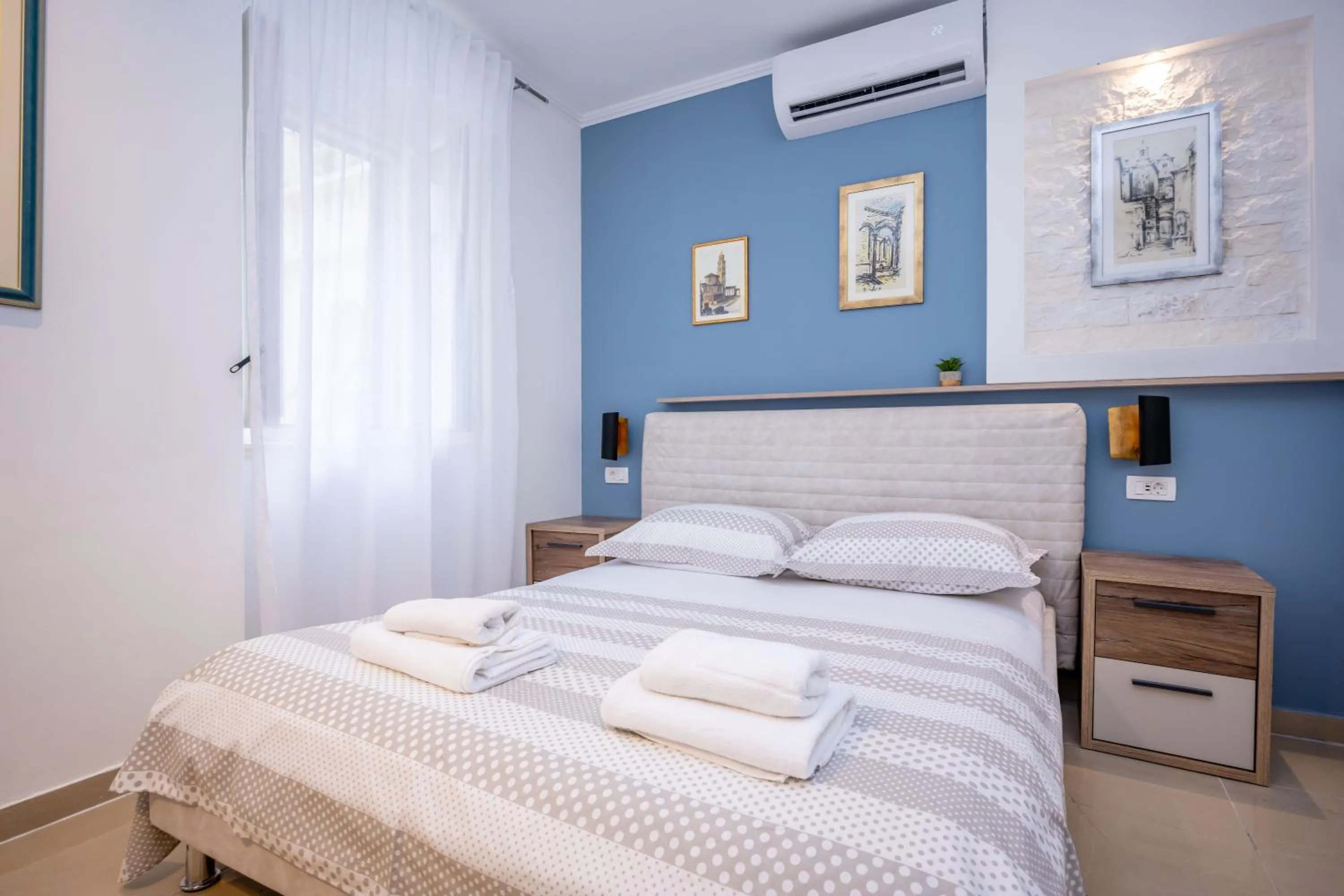 Bed in Apartment Bosanska