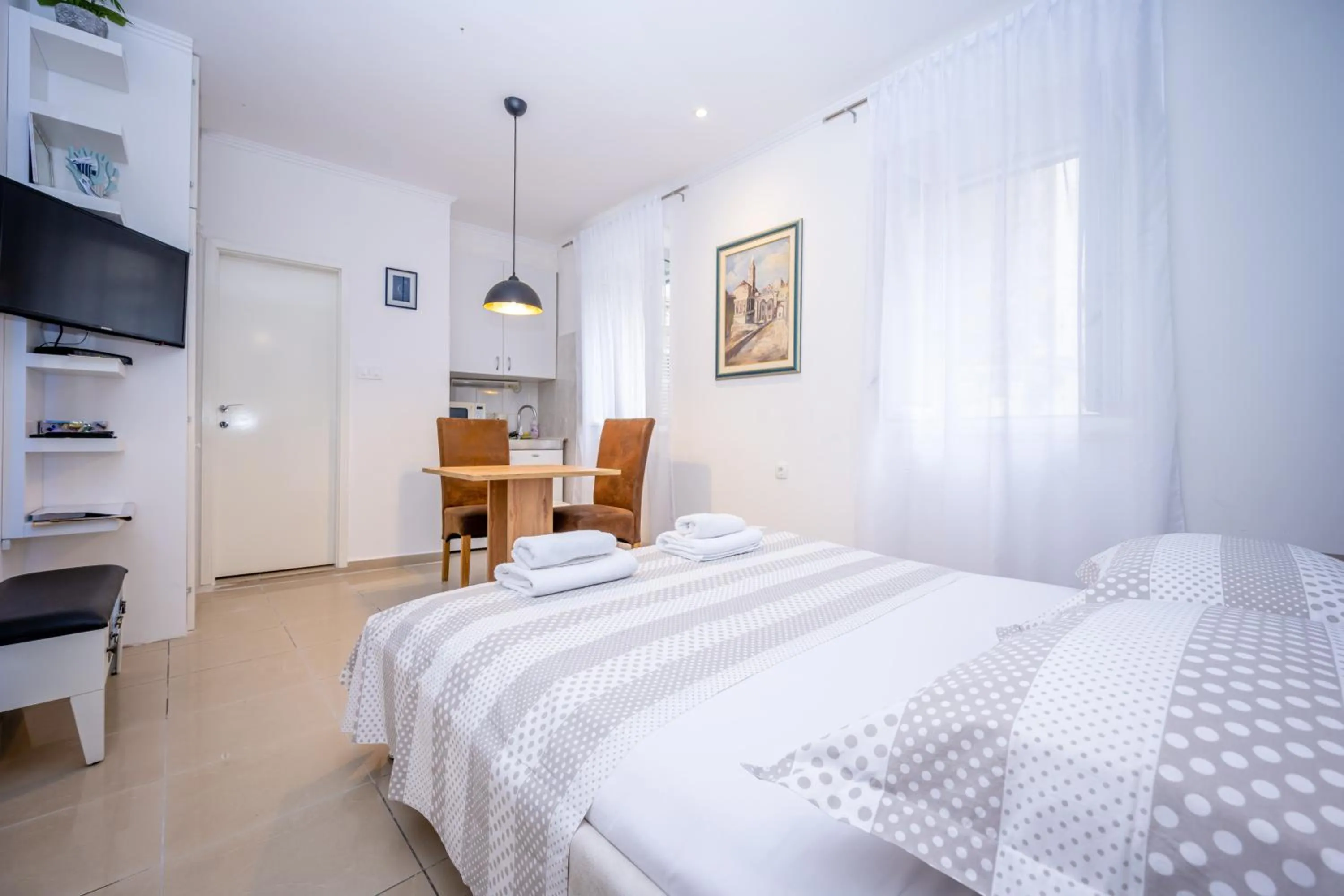 Bed in Apartment Bosanska