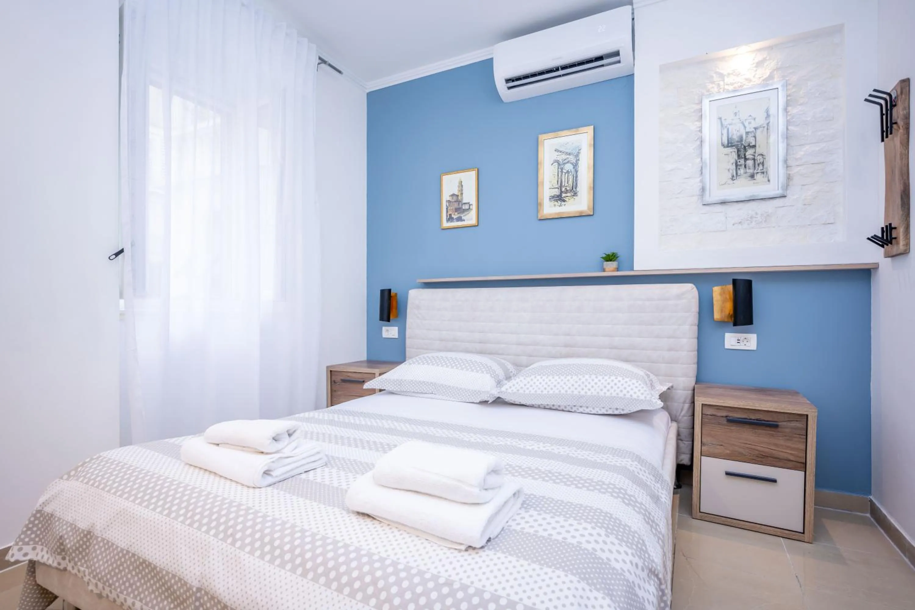 Bed in Apartment Bosanska