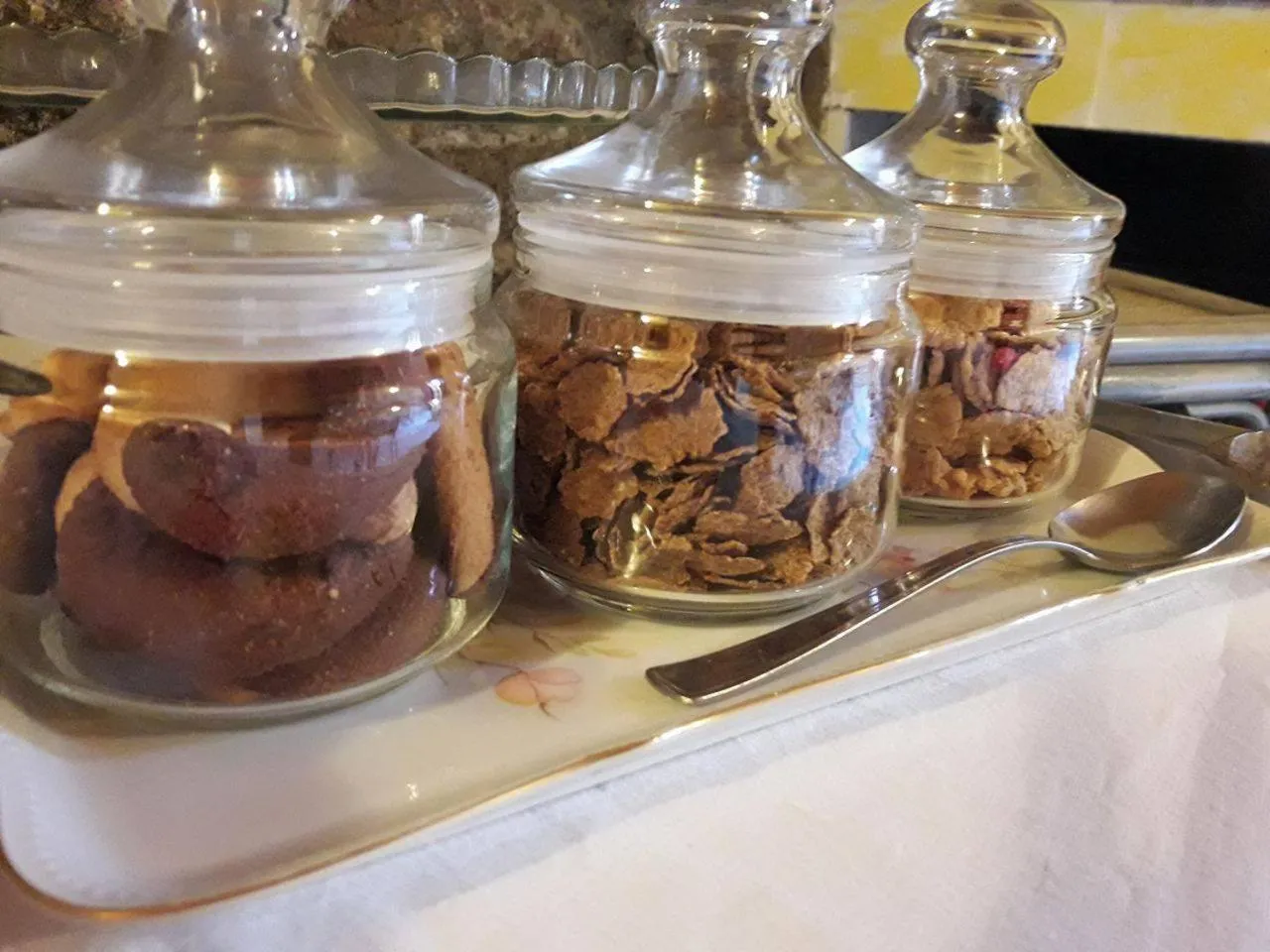 Italian breakfast in Bed and Breakfast Cala Luna