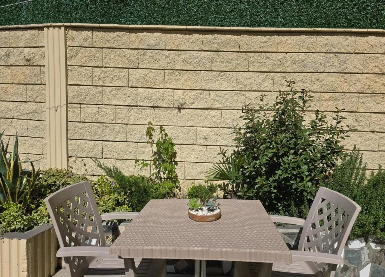 Patio in Hotel Nutsa in old Tbilisi