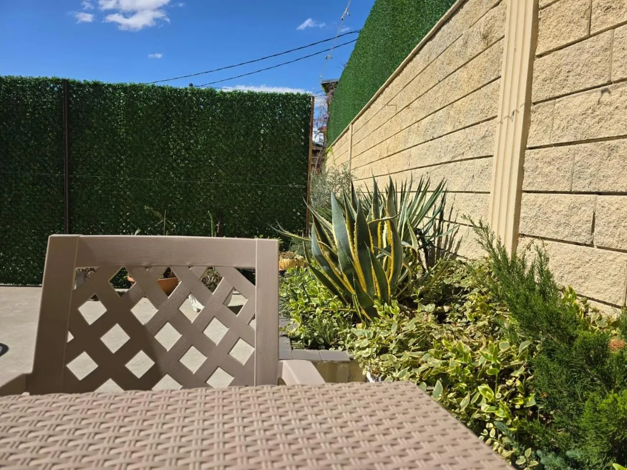 Garden in Hotel Nutsa in old Tbilisi