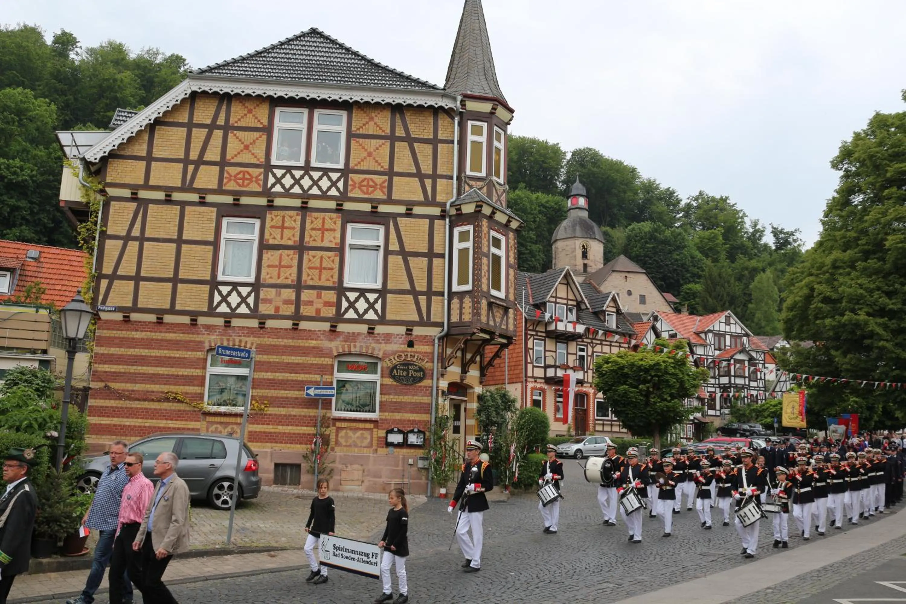 Property building in Hotel Alte Post