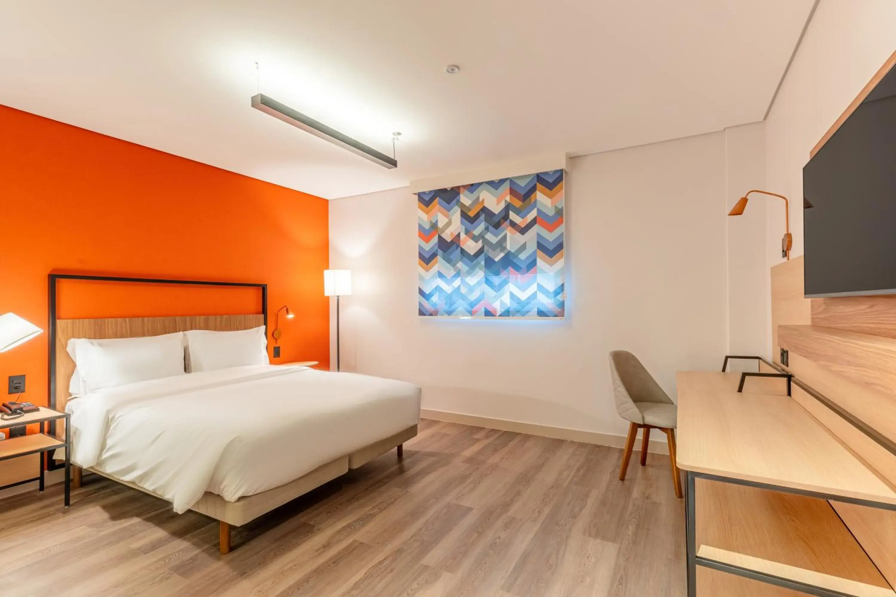 Standard PwD Disability Access - single occupancy - 1 Queen Bed in Tru by Hilton Chapecó - NOVO Standard PwD Disability Access - single occupancy - 1 Queen Bed in Tru by Hilton Chapecó - NOVO