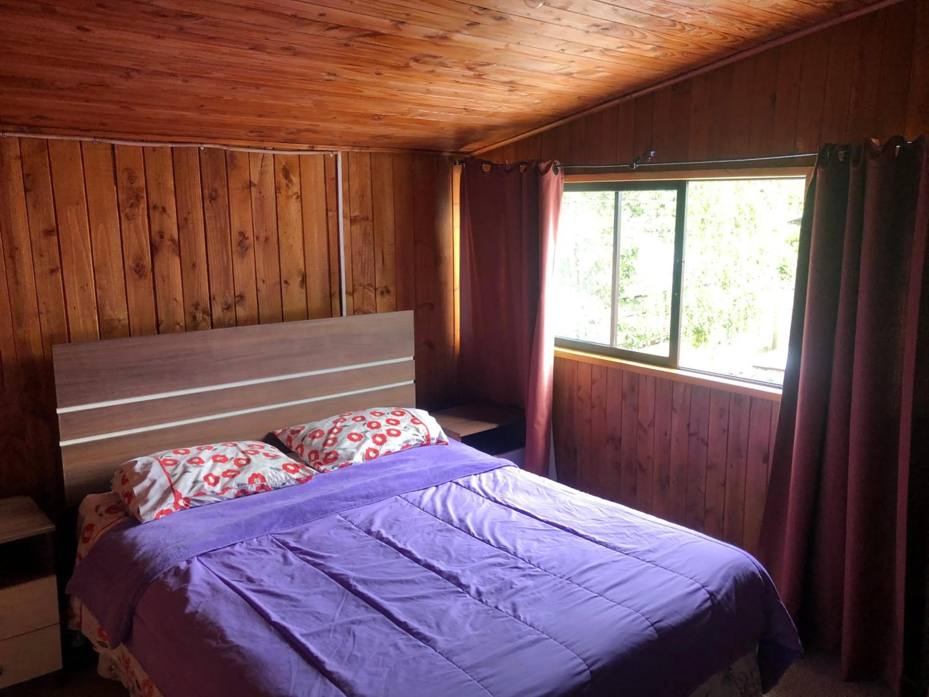 Bed in Hostal Huepil