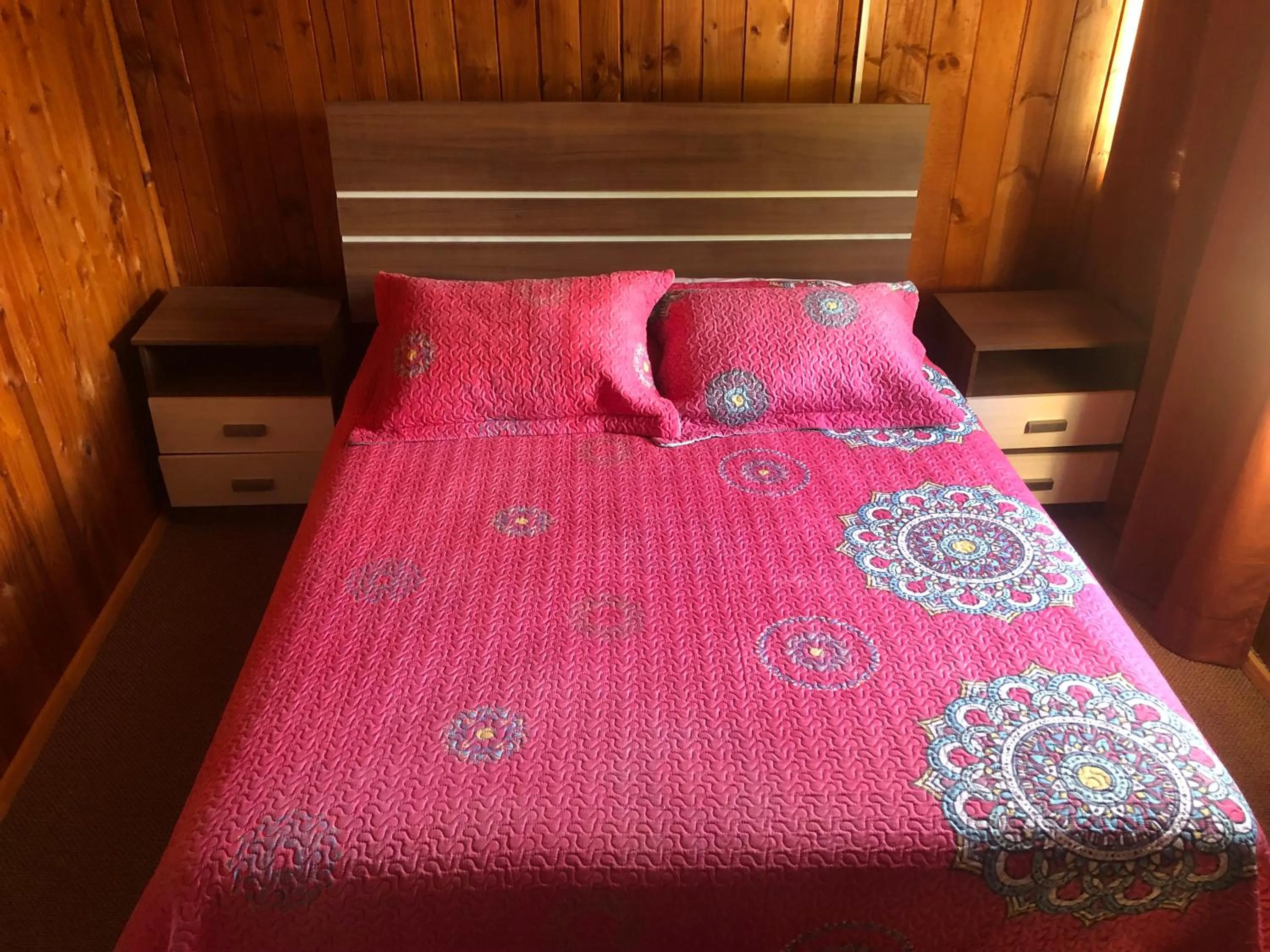 Bed in Hostal Huepil