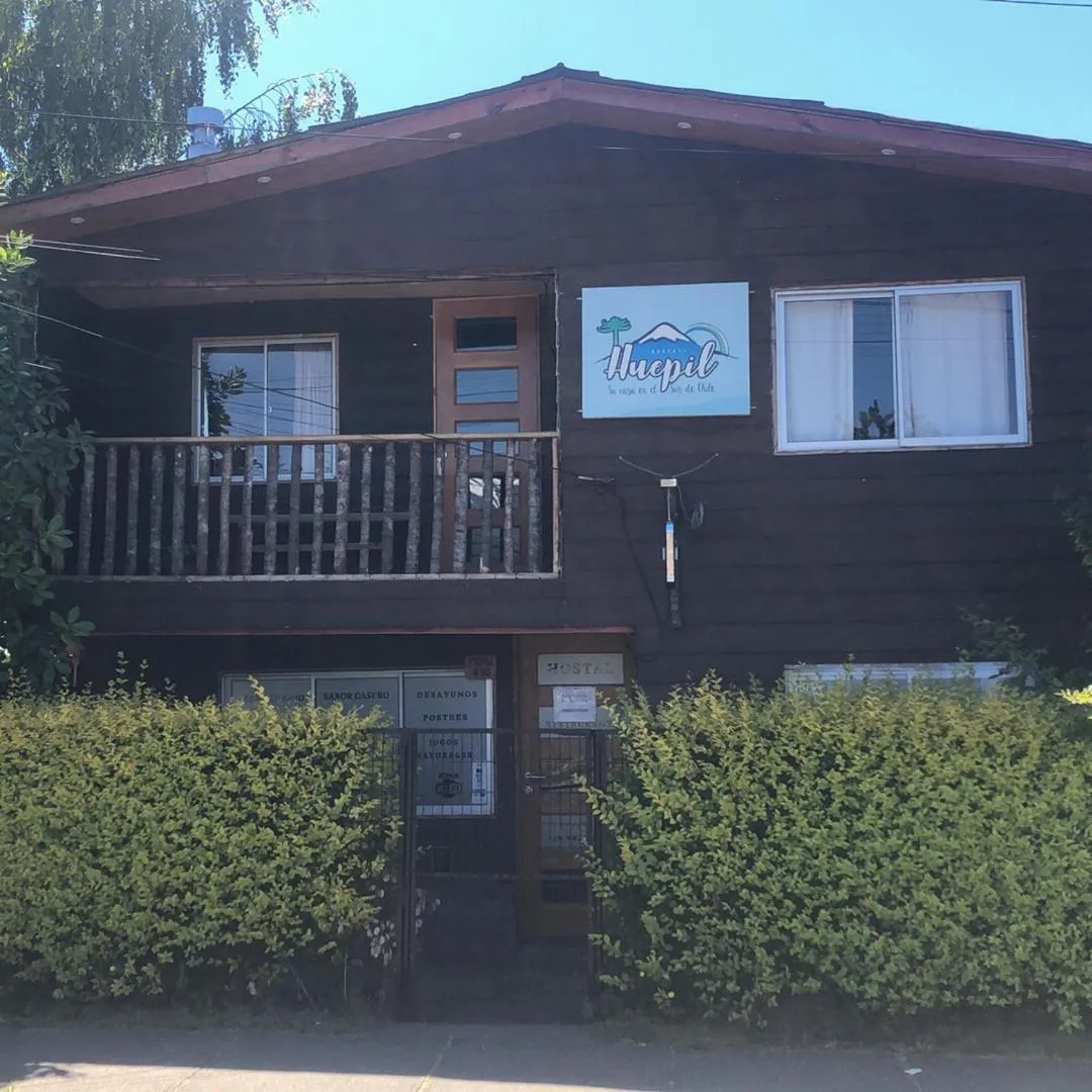 Property building in Hostal Huepil