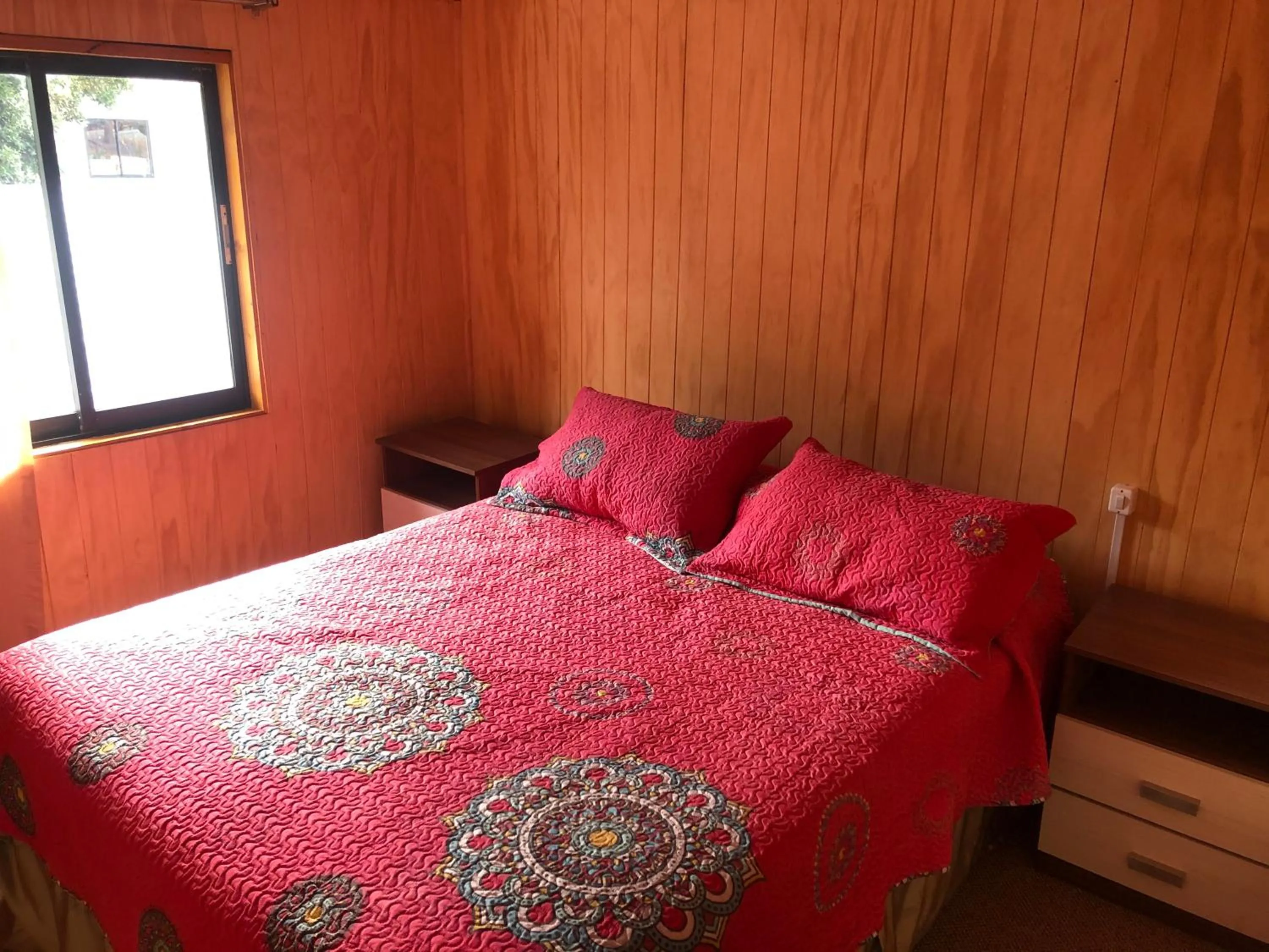 Bed in Hostal Huepil