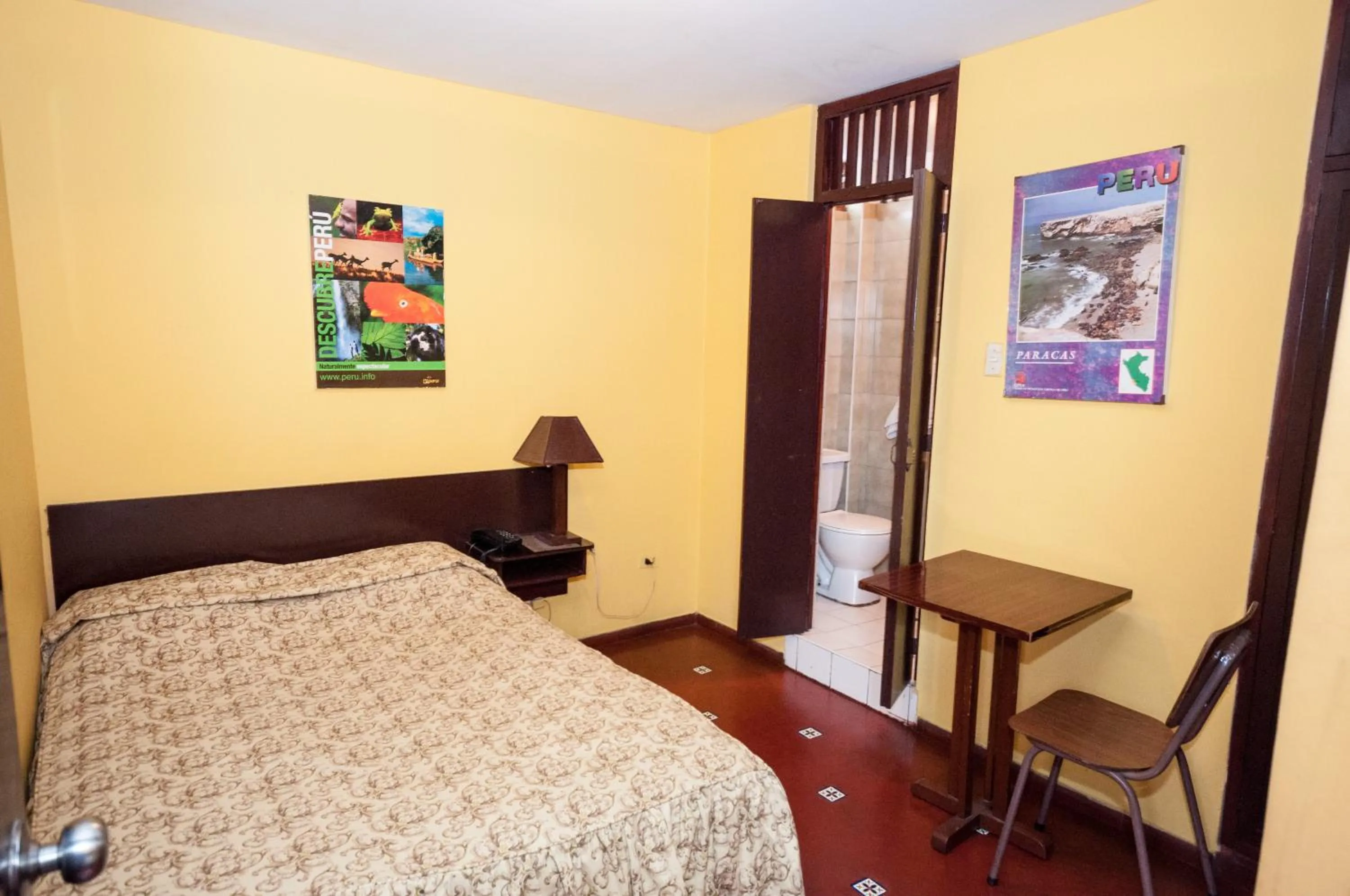 Bed in Hostal Iquique