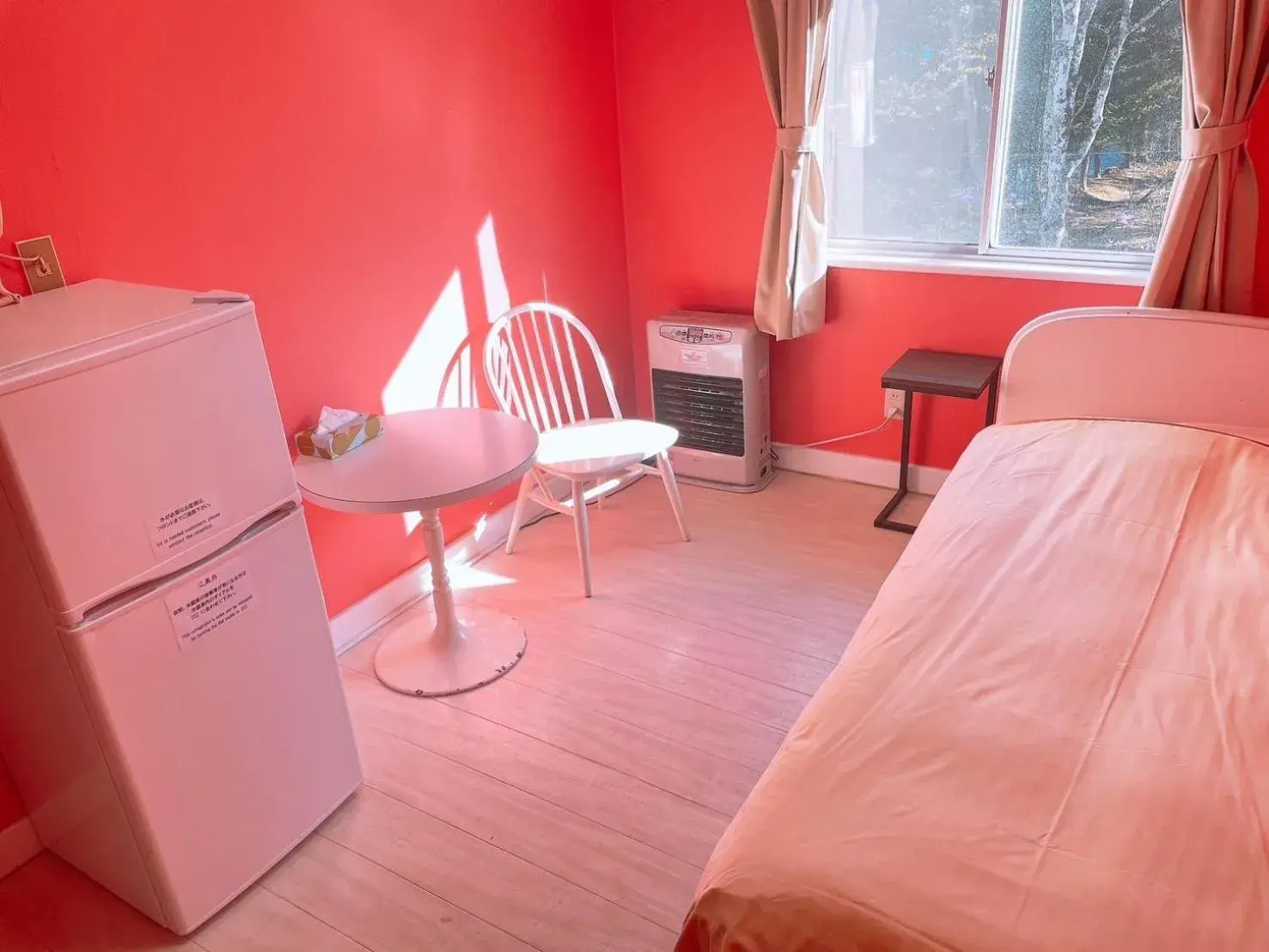 Single Room with Bathroom in Karuizawa Pension Sato no Nukumori Single Room with Bathroom in Karuizawa Pension Sato no Nukumori