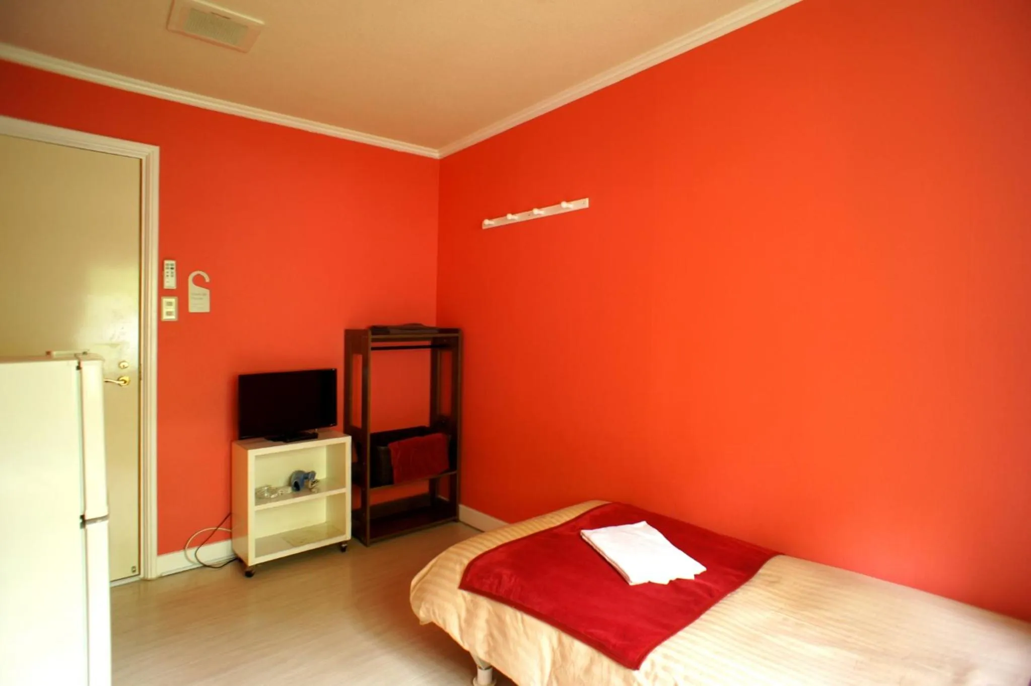 Bed in Karuizawa Pension Sato no Nukumori